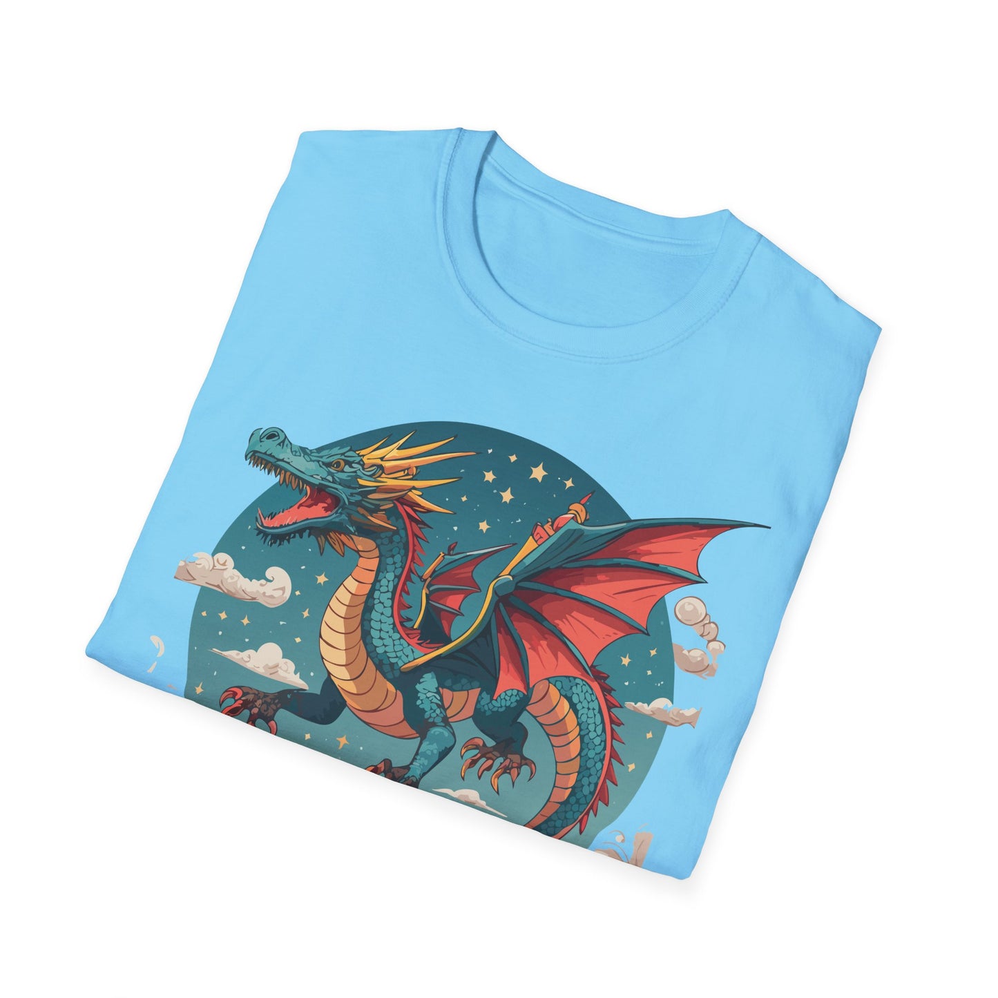 Dragon T Shirt, Dragon Shirt, Shirt with Animals, Animal Shirt