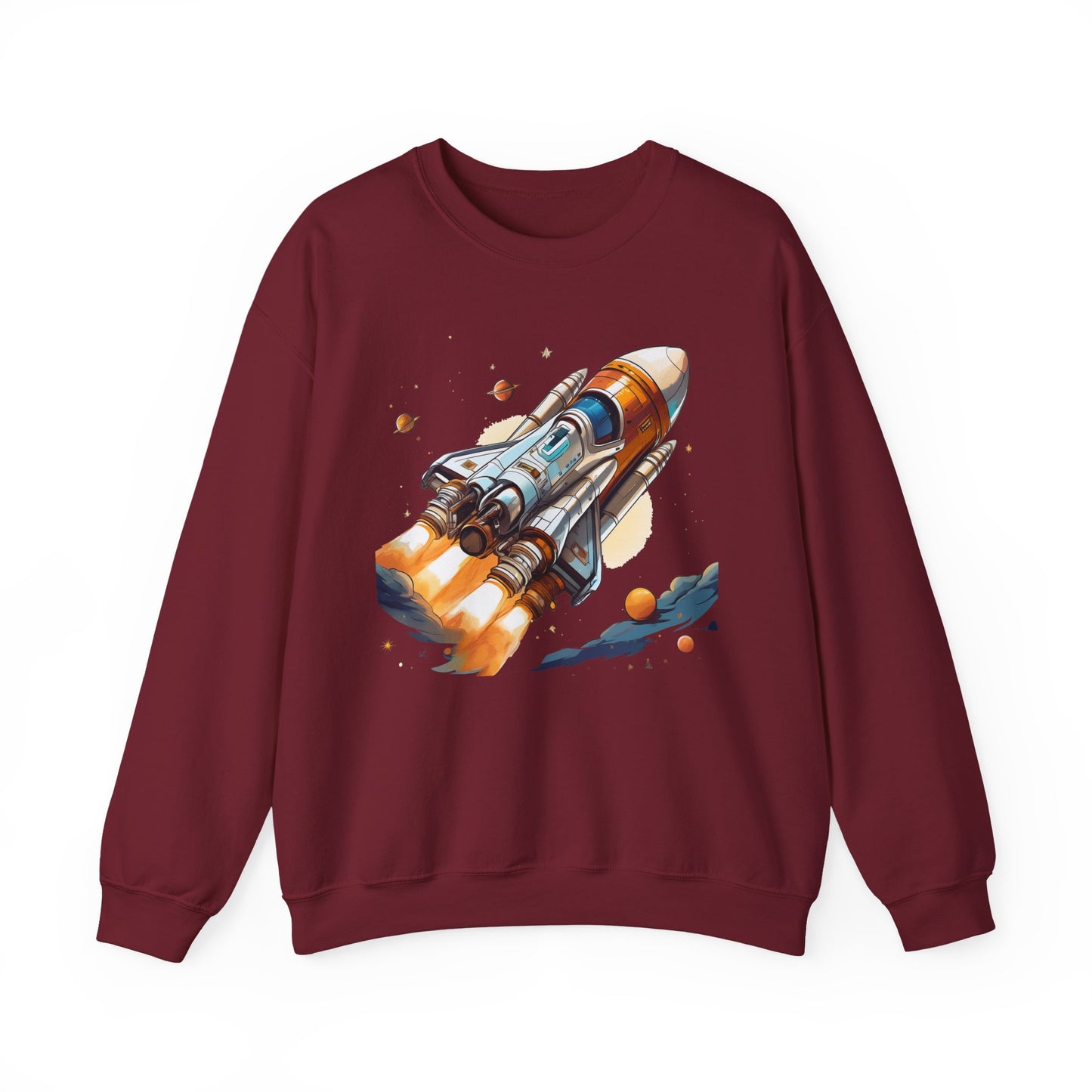 Space Shuttle Sweatshirt, Cosmic Sweatshirt, Astronaut Sweatshirt, Space Cosmic Sweatshirt