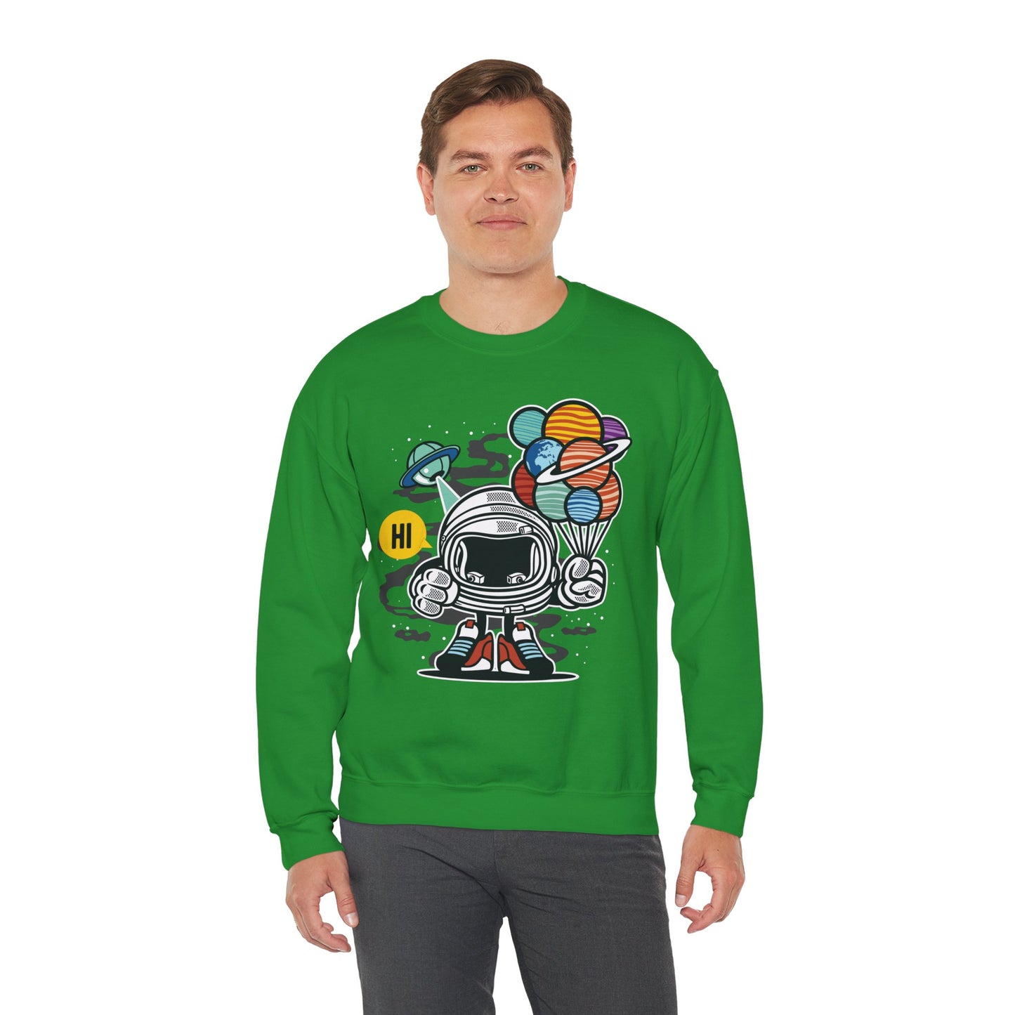 Space Shuttle Sweatshirt, Cosmic Sweatshirt, Astronaut Sweatshirt, Space Cosmic Sweatshirt