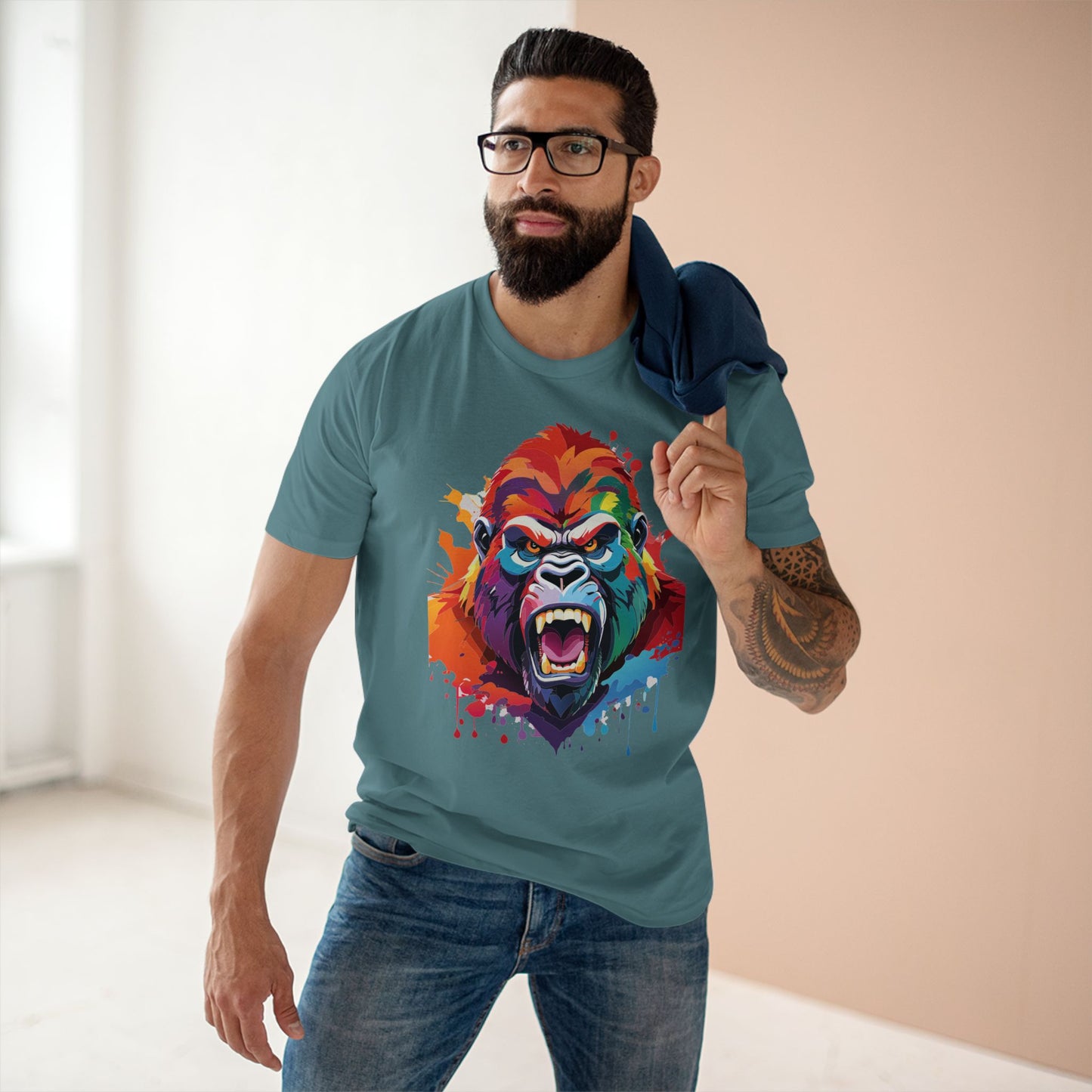 Animal Shirt, Gorilla Shirt - SudokuS