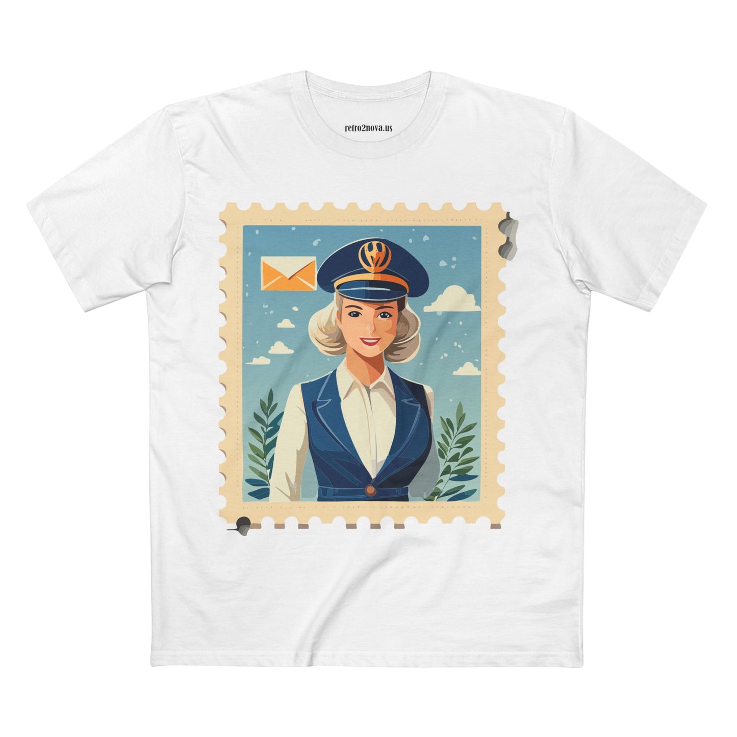 Stamp Shirt, Postage Stamp Shirt