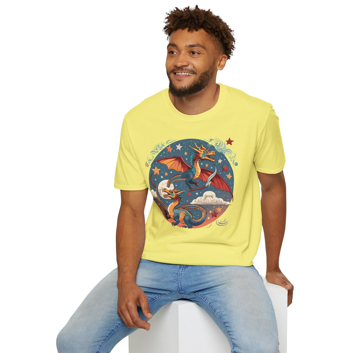 Dragon T Shirt, Dragon Shirt, Shirt with Animals, Animal Shirt
