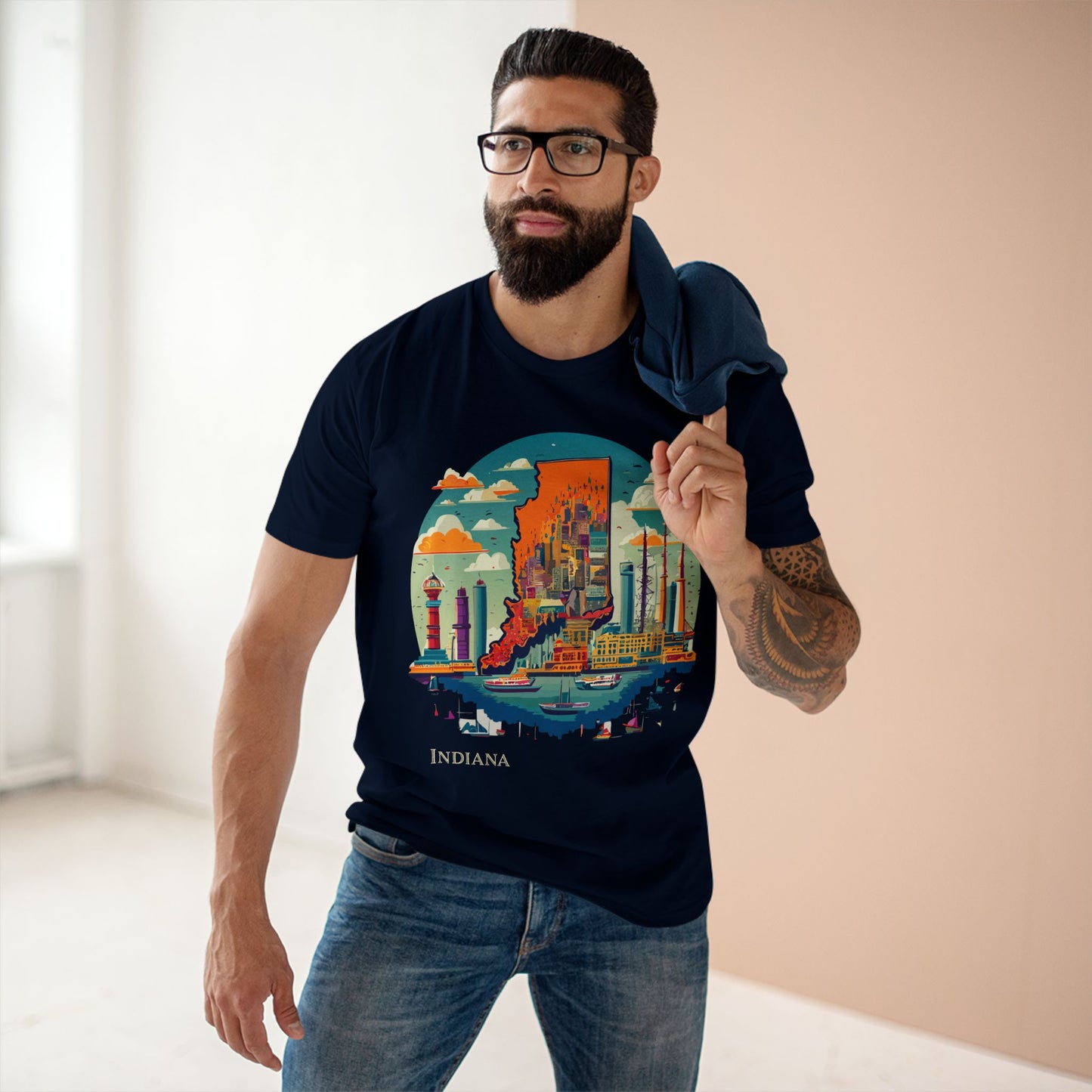 US State Shirts, Indiana Shirt