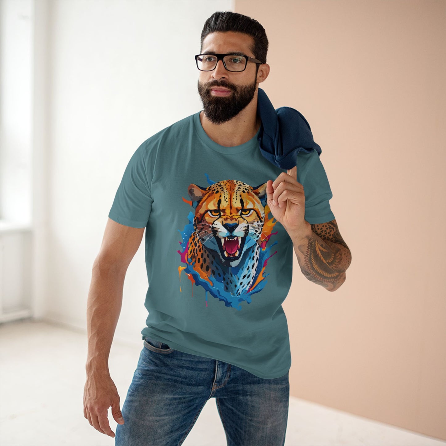 Animal Shirt, Cheetah Shirt - SudokuS