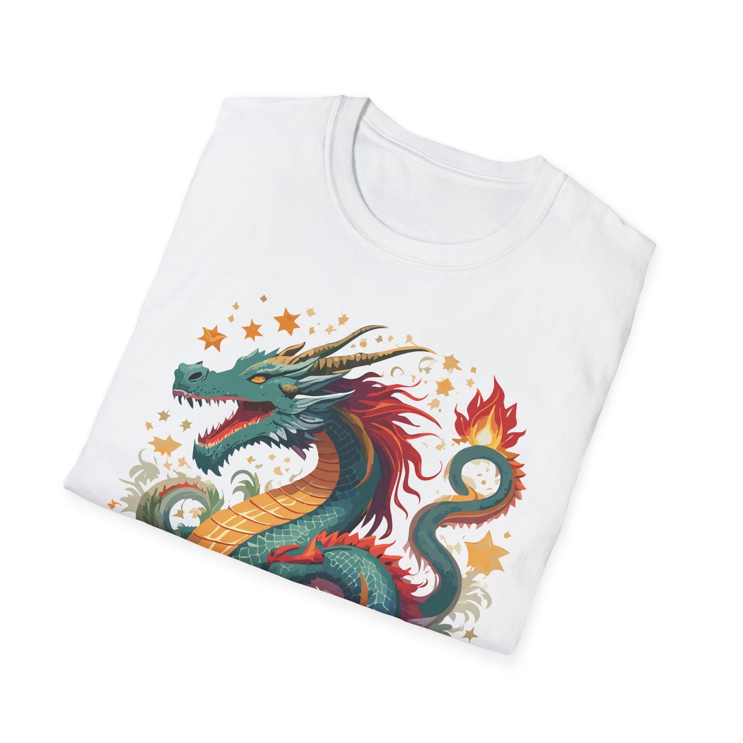 Dragon T Shirt, Dragon Shirt, Shirt with Animals, Animal Shirt
