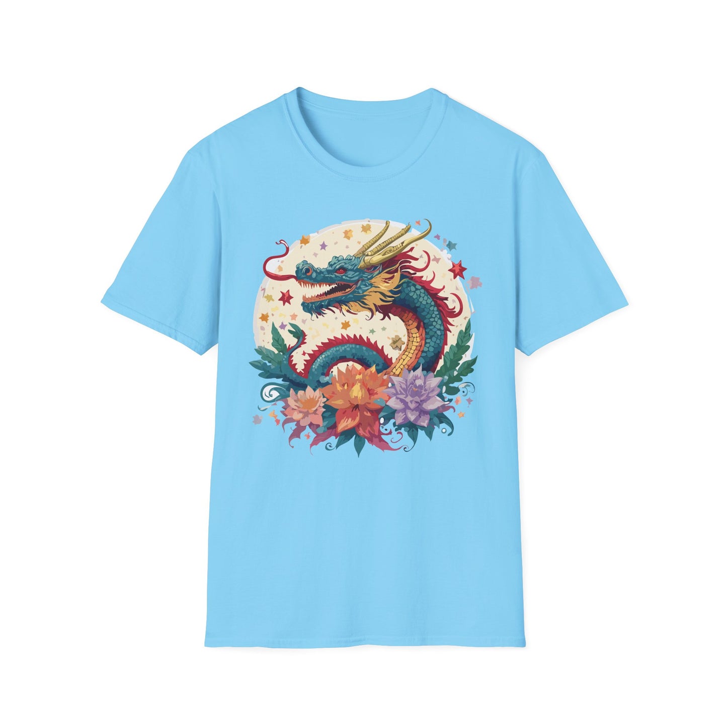 Dragon T Shirt, Dragon Shirt, Shirt with Animals, Animal Shirt