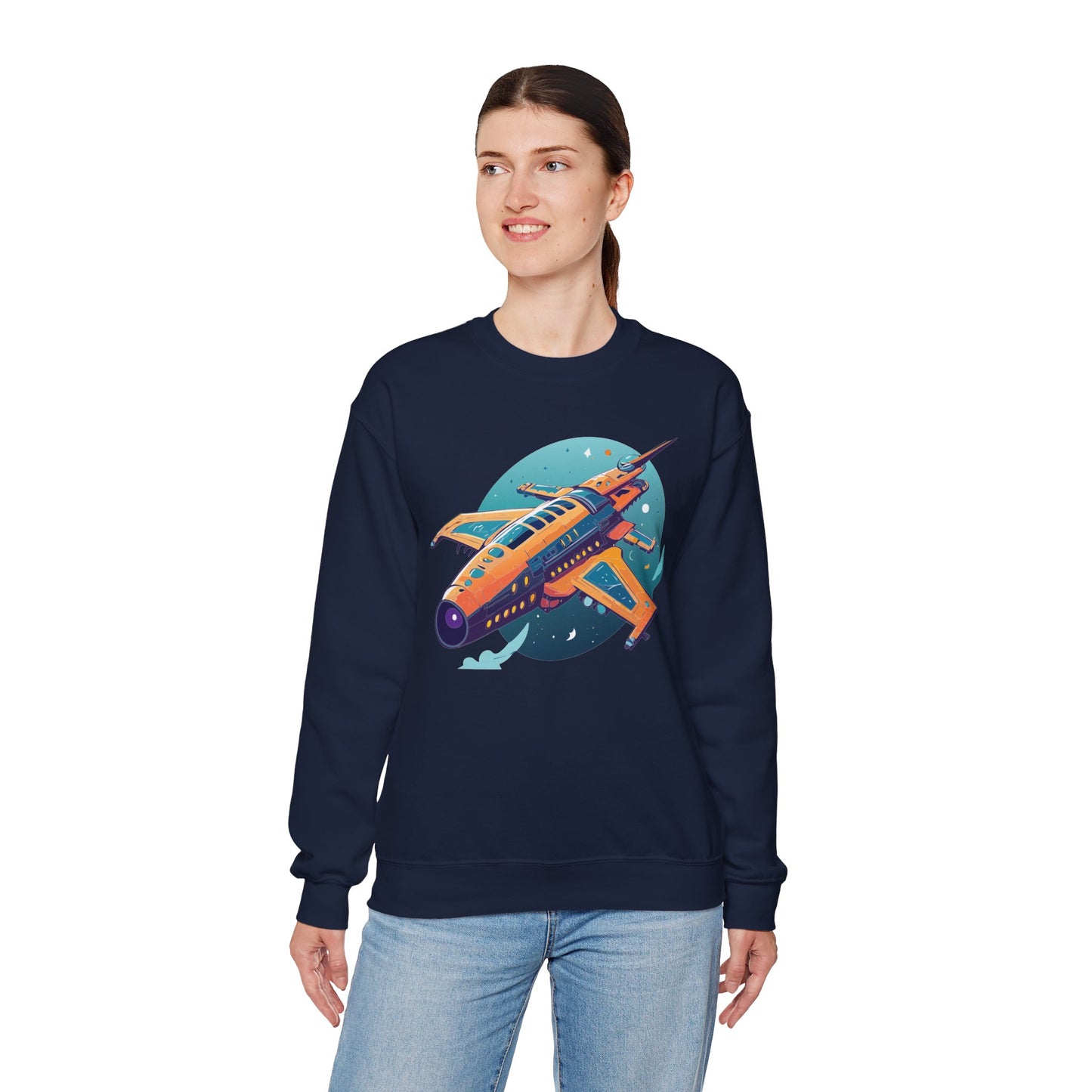 Space Shuttle Sweatshirt, Cosmic Sweatshirt, Astronaut Sweatshirt, Space Cosmic Sweatshirt