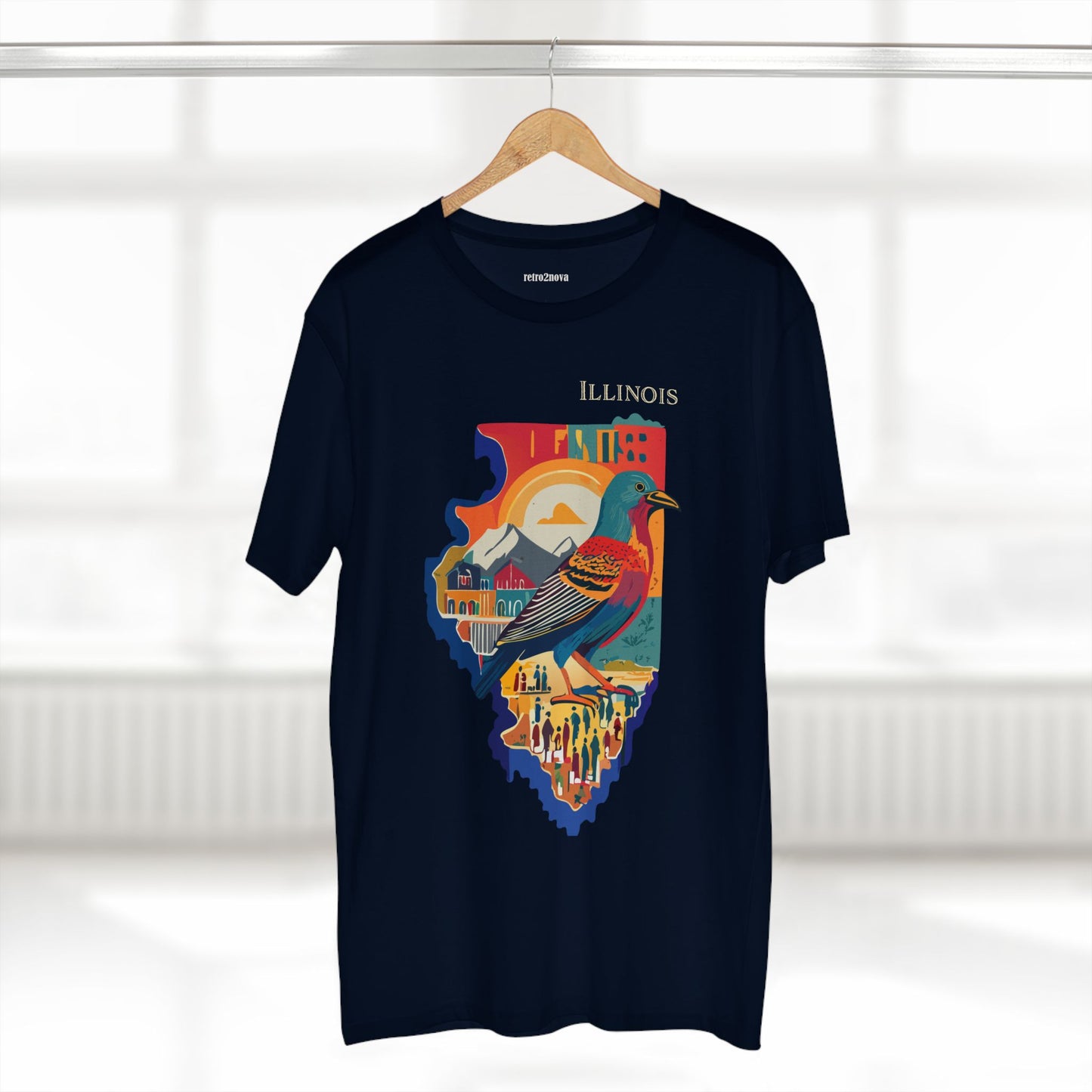 US State Shirts, Illinois Shirt