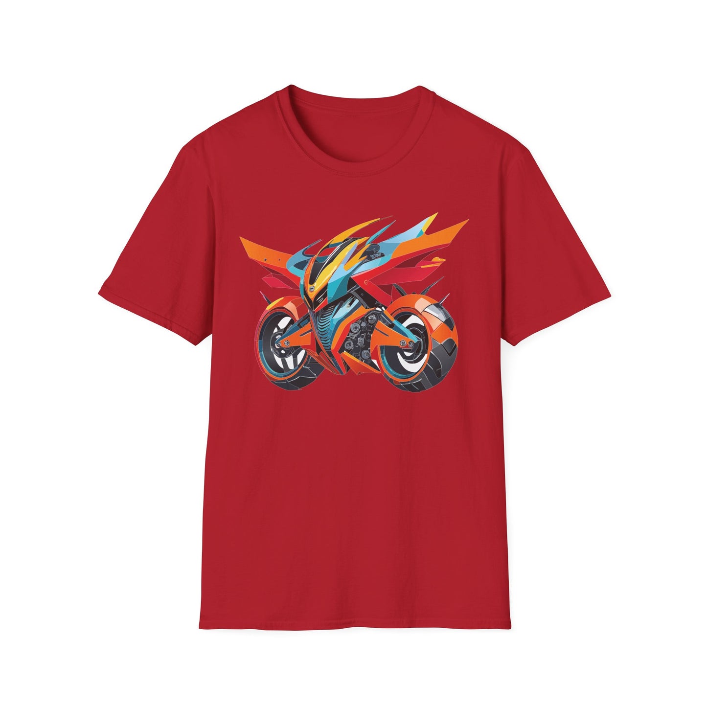 Bike T Shirt, Moto Shirt, Shirt with Motorcycle, MTB T Shirts