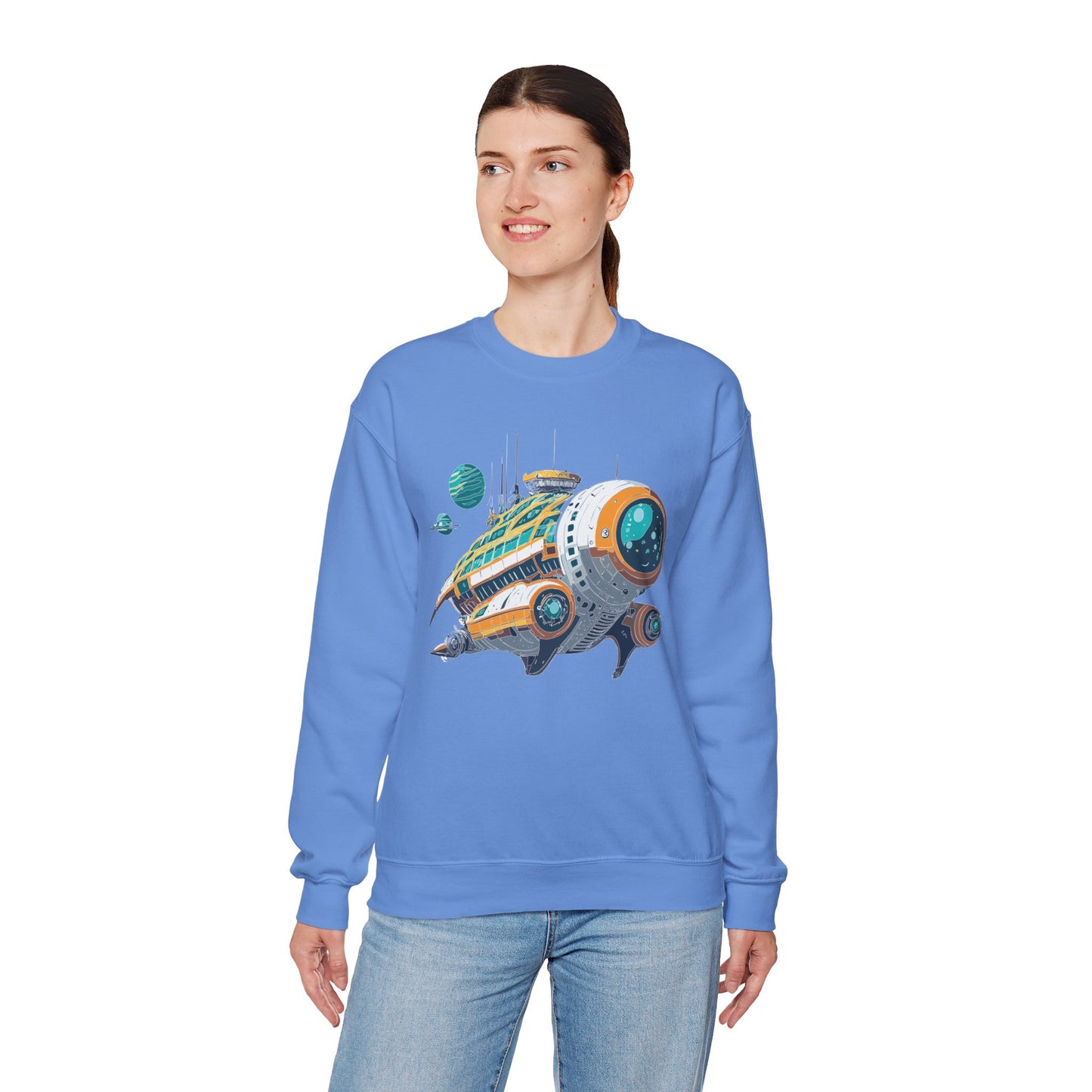 Space Shuttle Sweatshirt, Cosmic Sweatshirt, Astronaut Sweatshirt, Space Cosmic Sweatshirt