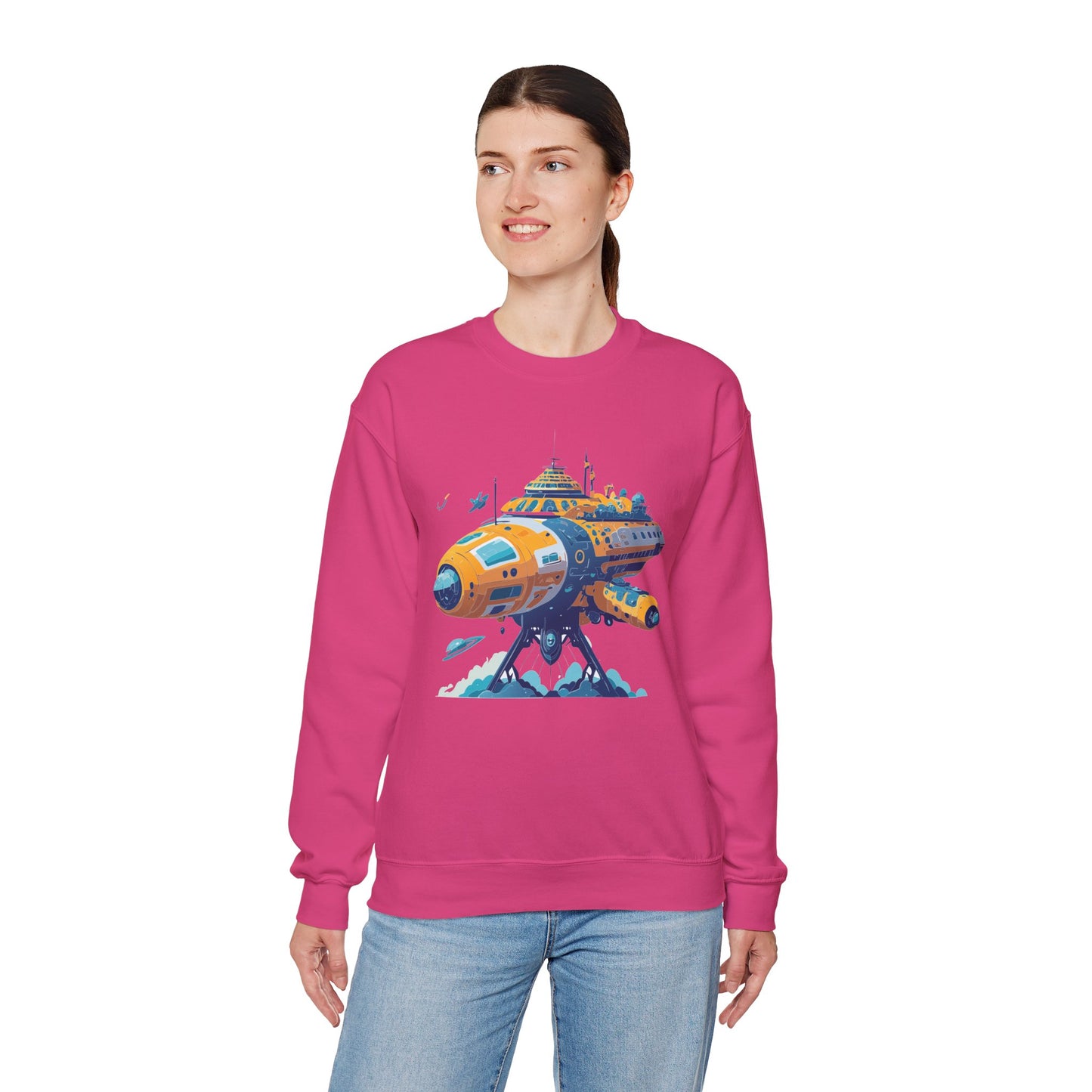 Space Shuttle Sweatshirt, Cosmic Sweatshirt, Astronaut Sweatshirt, Space Cosmic Sweatshirt