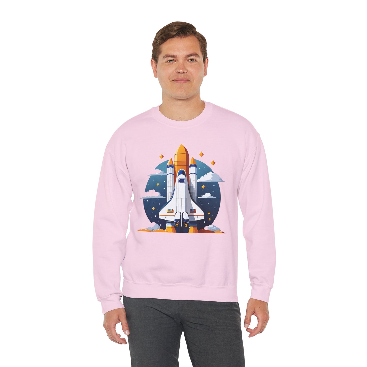Space Shuttle Sweatshirt, Cosmic Sweatshirt, Astronaut Sweatshirt, Space Cosmic Sweatshirt