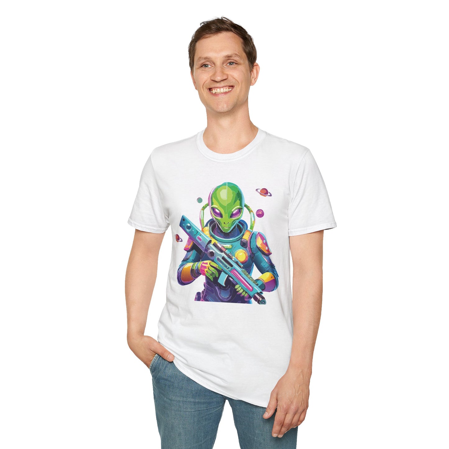 Alien T Shirt, Cosmos Shirt, Shirt with Aliens, Cosmo Shirts