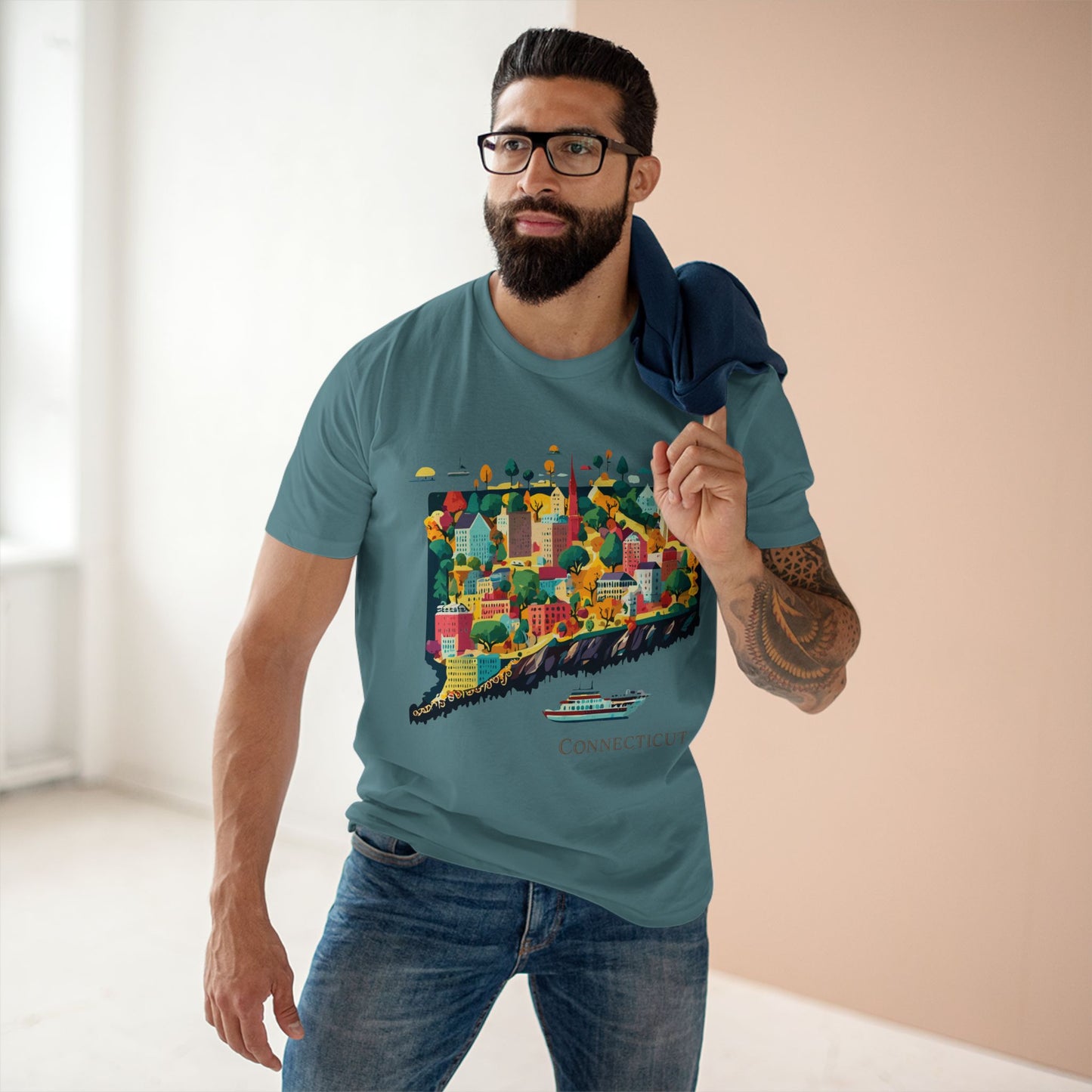 US State Shirts, Connecticut Shirt