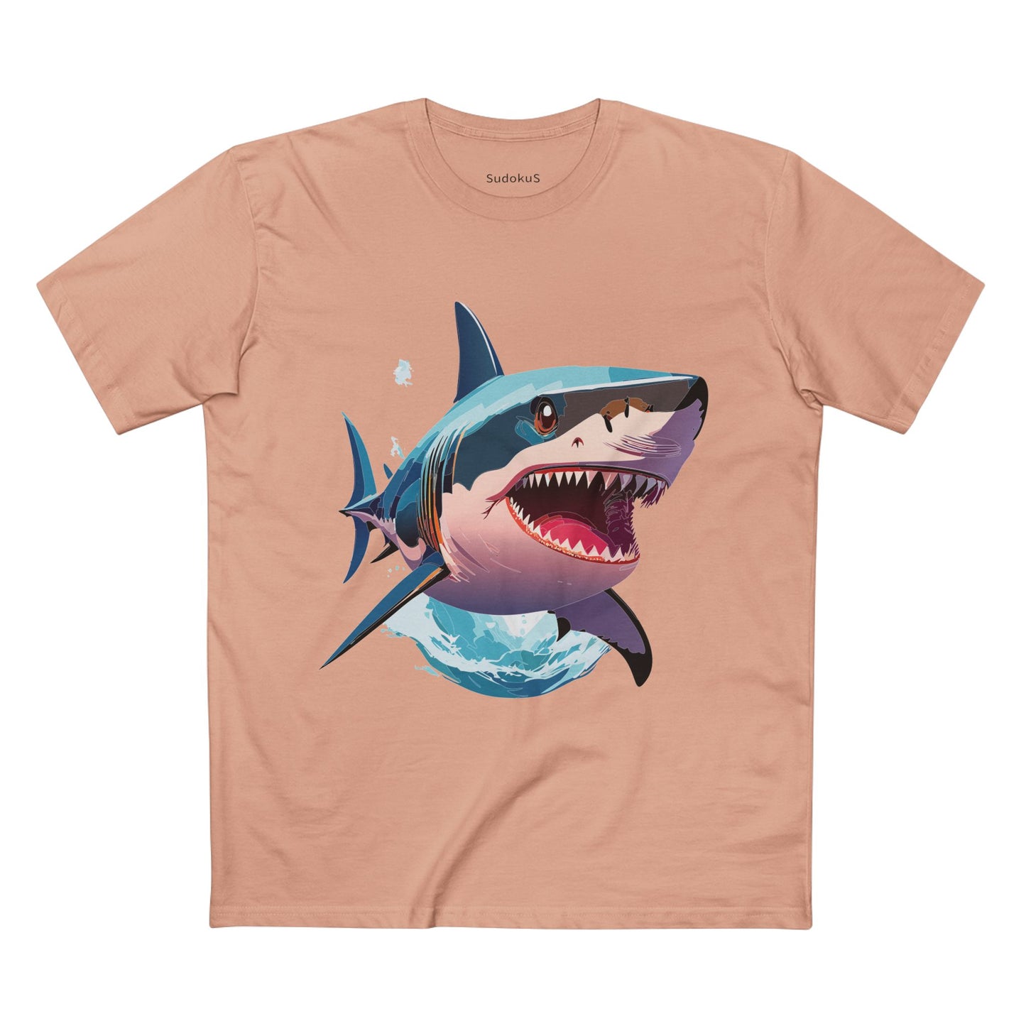 Animal Shirt, Shark Shirt - SudokuS