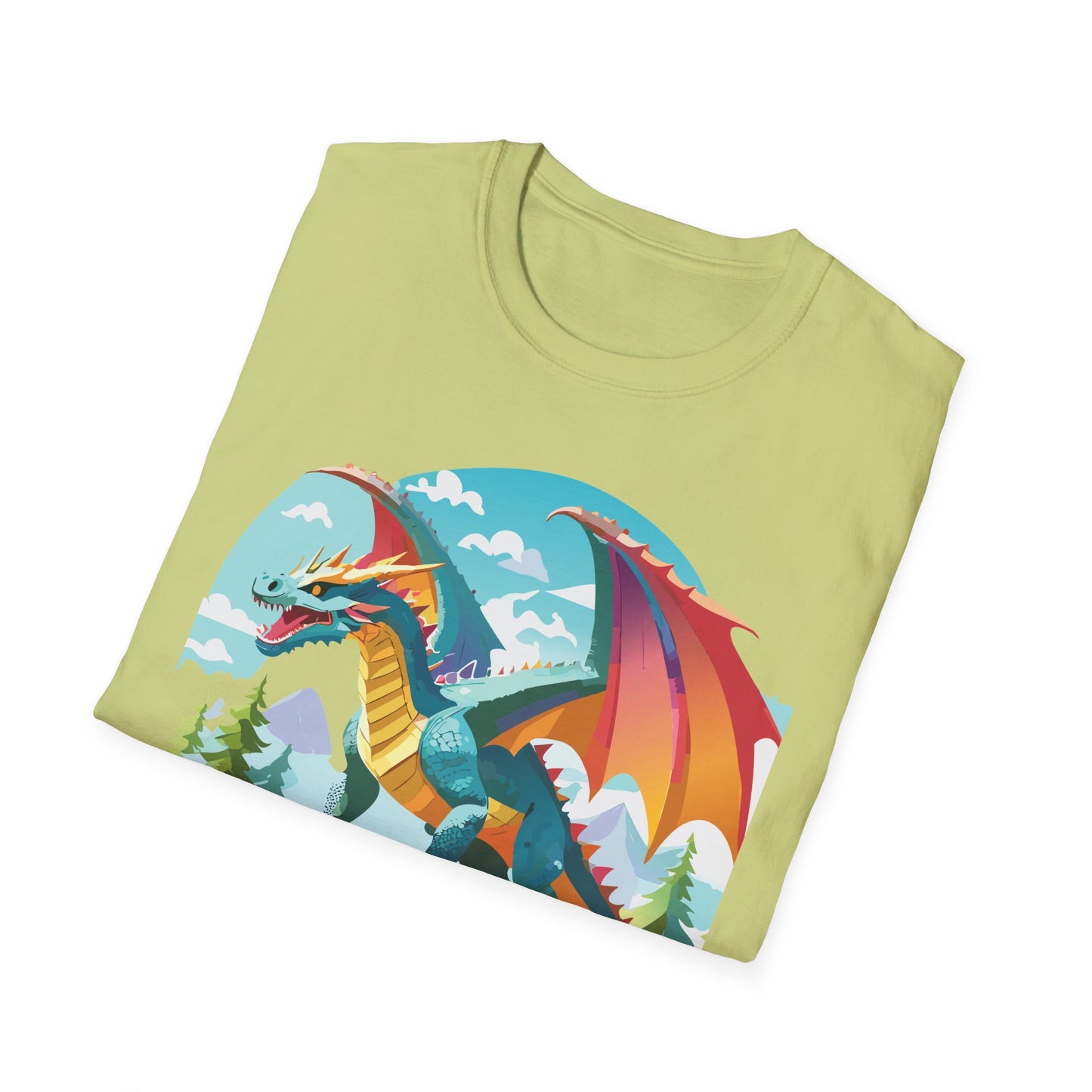 Dragon T Shirt, Dragon Shirt, Shirt with Animals, Animal Shirt