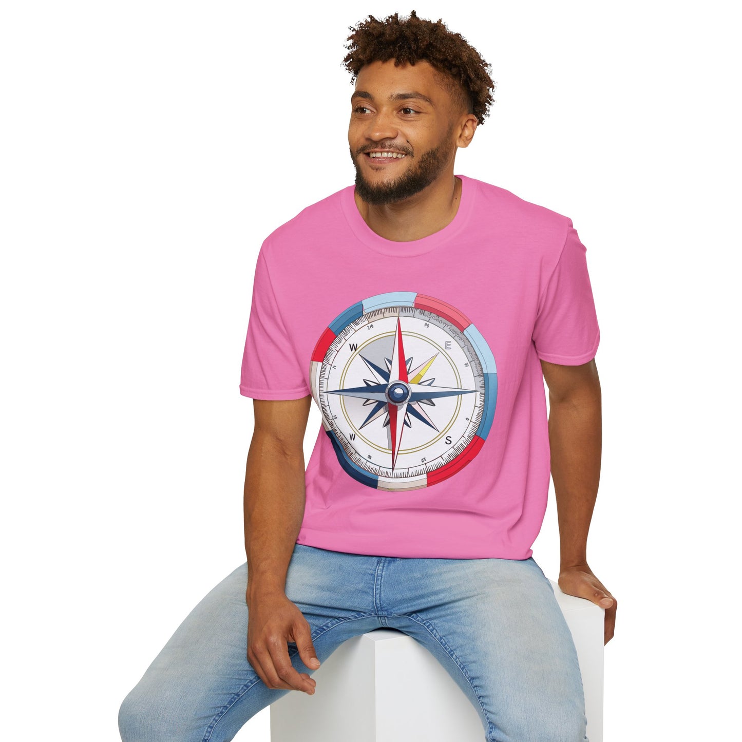 Compass T Shirt, Compass Shirt, Shirt with Compass, Navigator Shirt