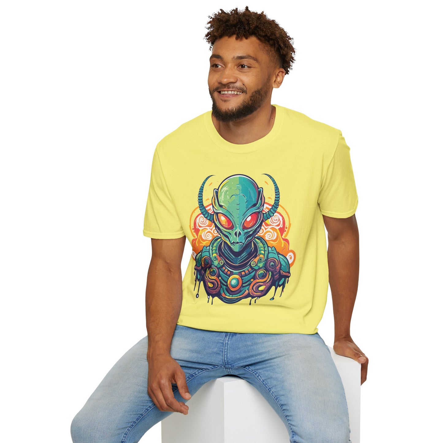 Alien T Shirt, Cosmos Shirt, Shirt with Aliens, Cosmo Shirts