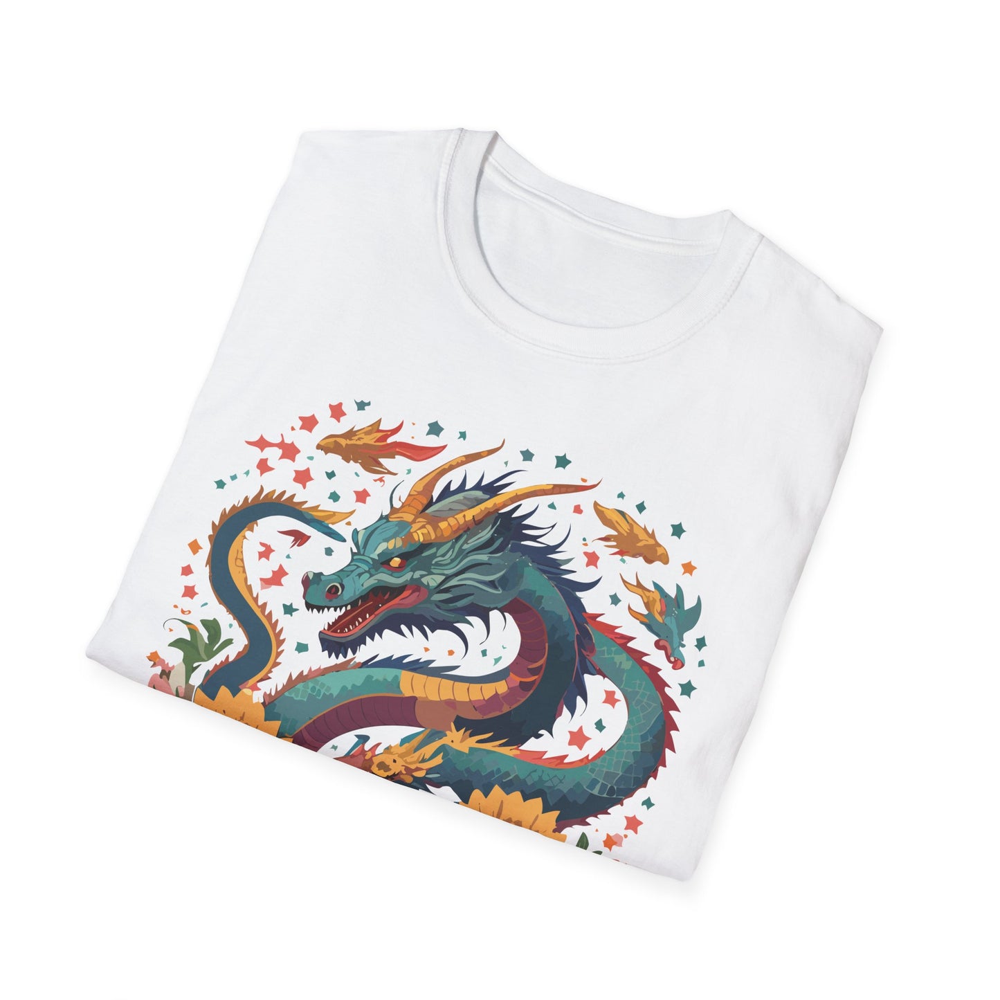 Dragon T Shirt, Dragon Shirt, Shirt with Animals, Animal Shirt