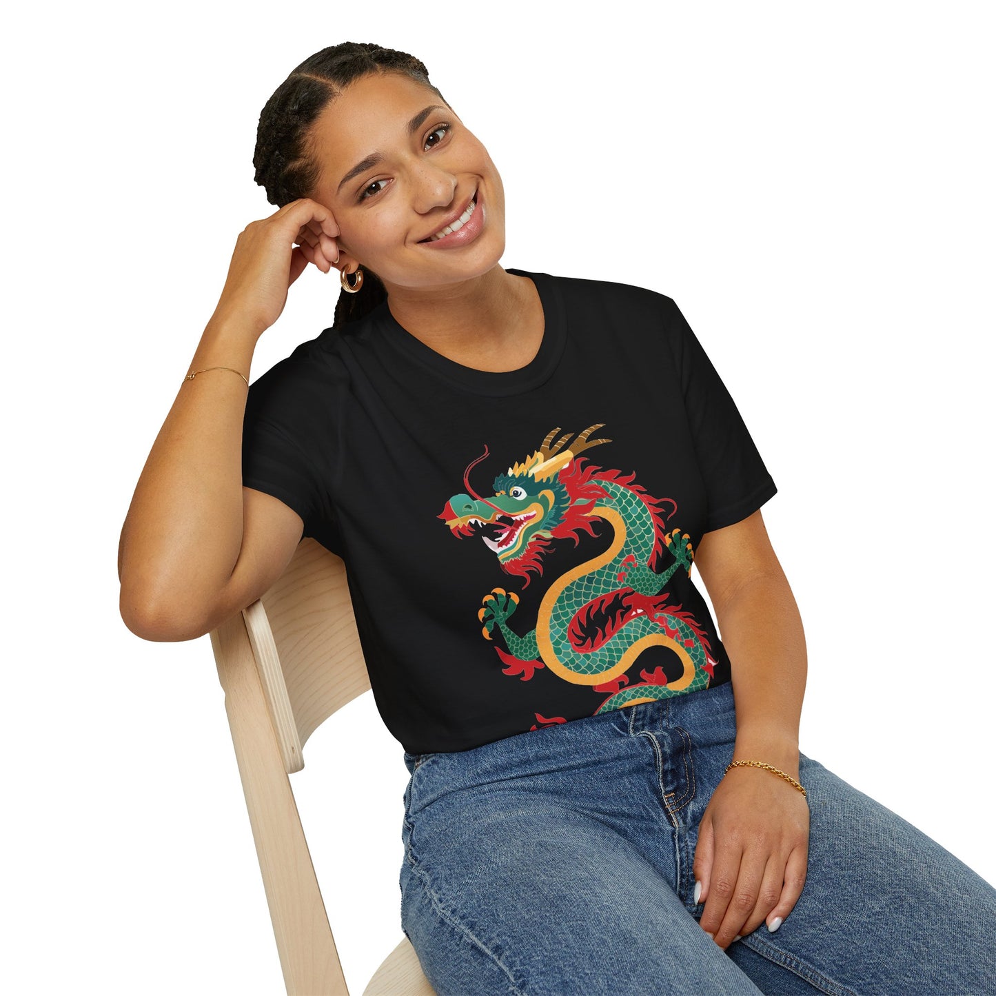 Dragon T Shirt, Dragon Shirt, Shirt with Animals, Animal Shirt