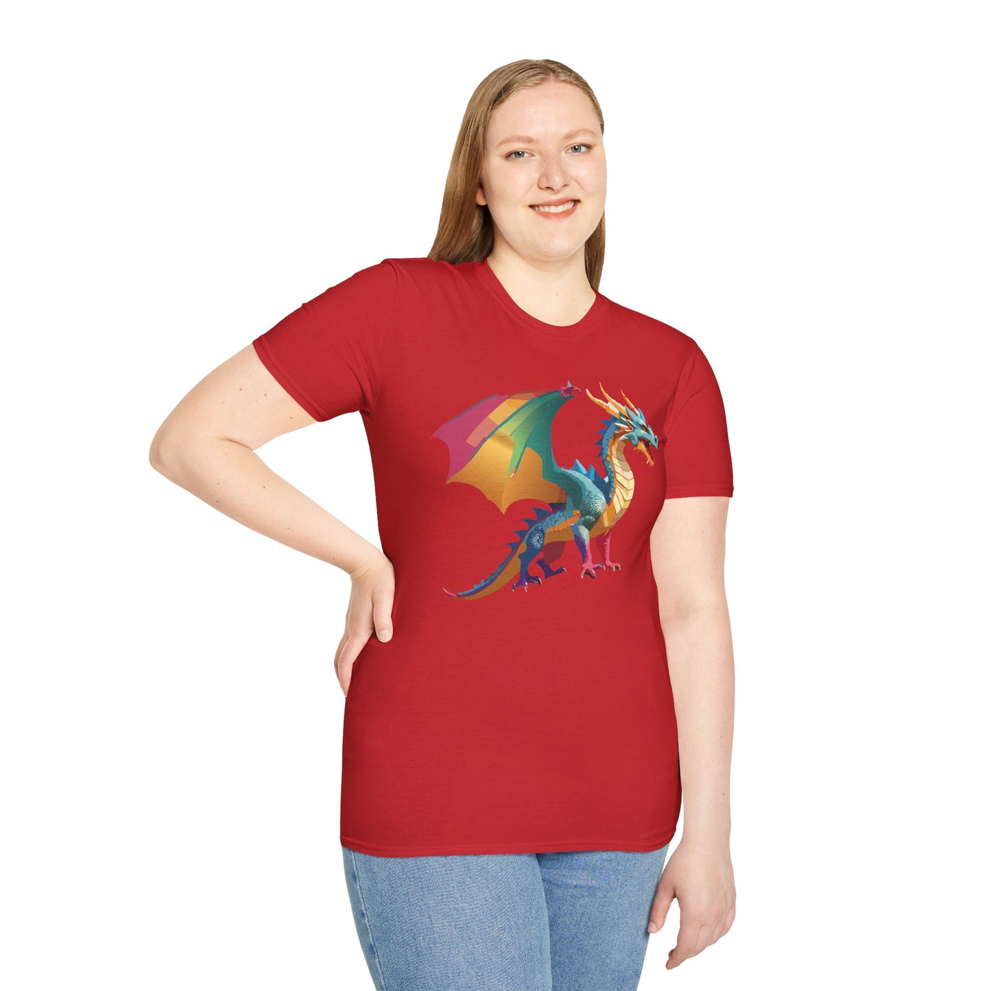 Dragon T Shirt, Dragon Shirt, Shirt with Animals, Animal Shirt