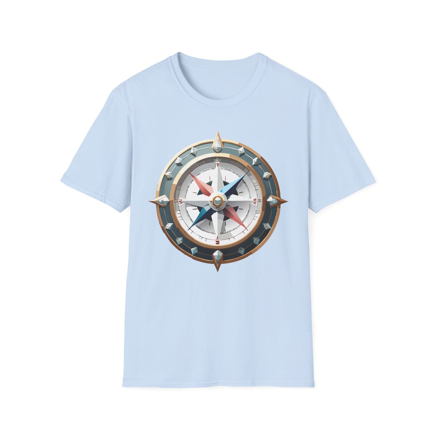 Compass T Shirt, Compass Shirt, Shirt with Compass, Navigator Shirt