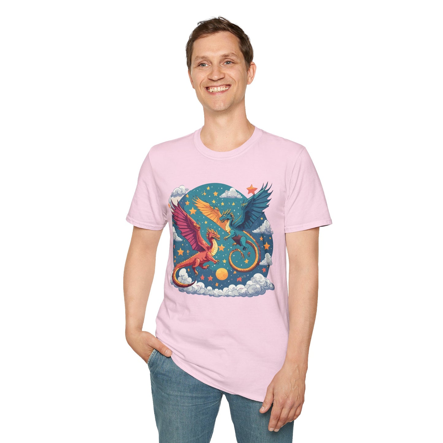 Dragon T Shirt, Dragon Shirt, Shirt with Animals, Animal Shirt