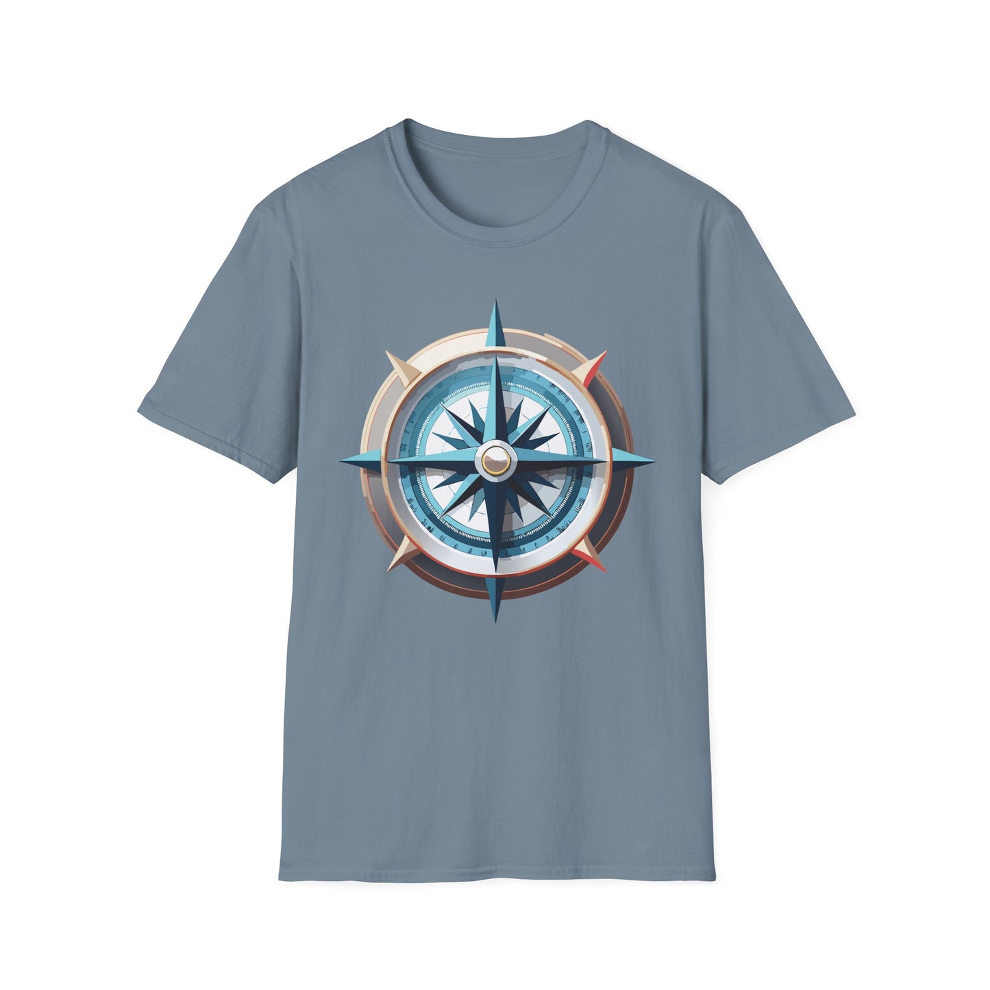 Compass T Shirt, Compass Shirt, Shirt with Compass, Navigator Shirt