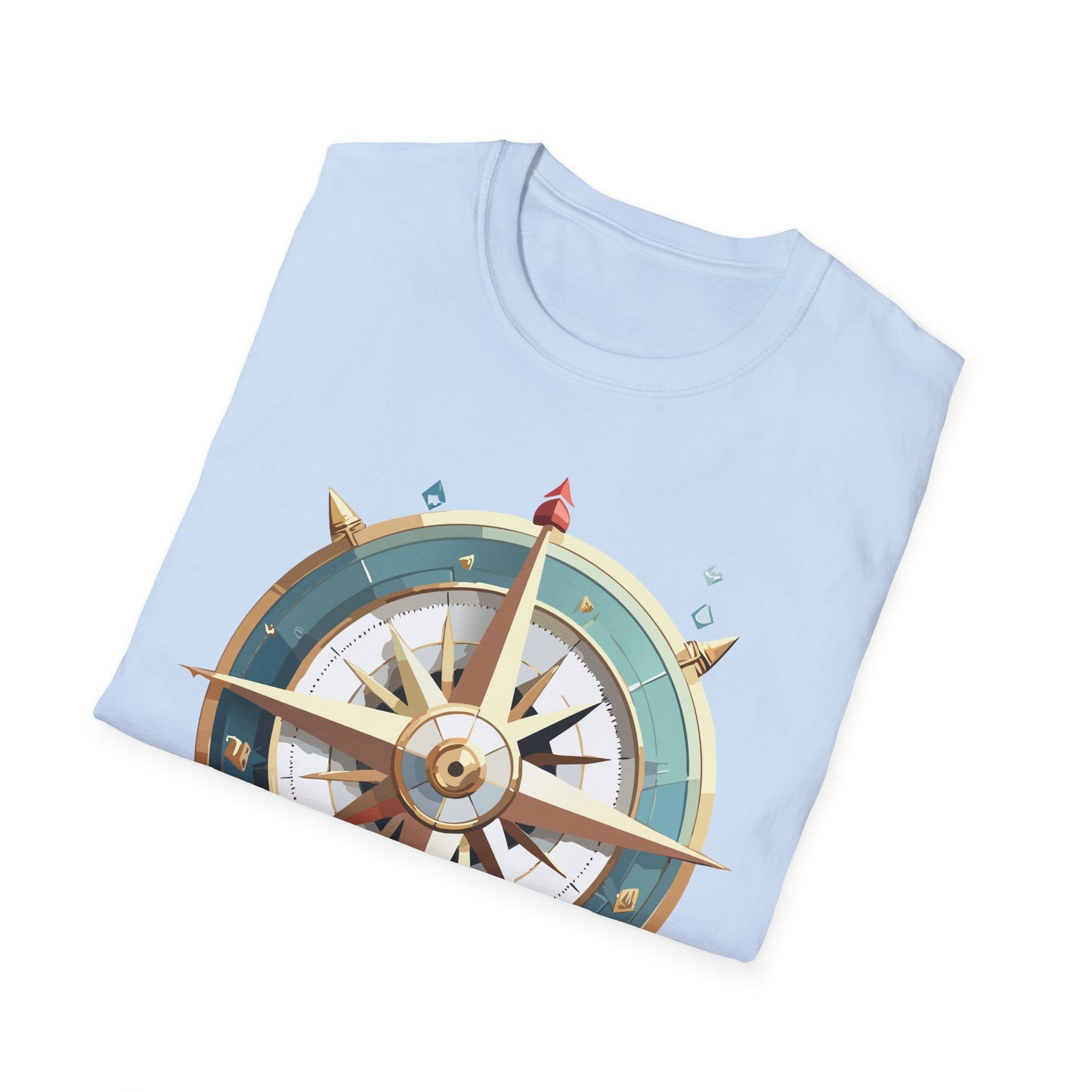 Compass T Shirt, Compass Shirt, Shirt with Compass, Navigator Shirt
