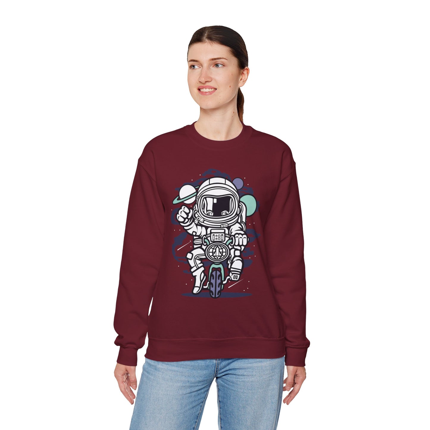 Space Shuttle Sweatshirt, Cosmic Sweatshirt, Astronaut Sweatshirt, Space Cosmic Sweatshirt