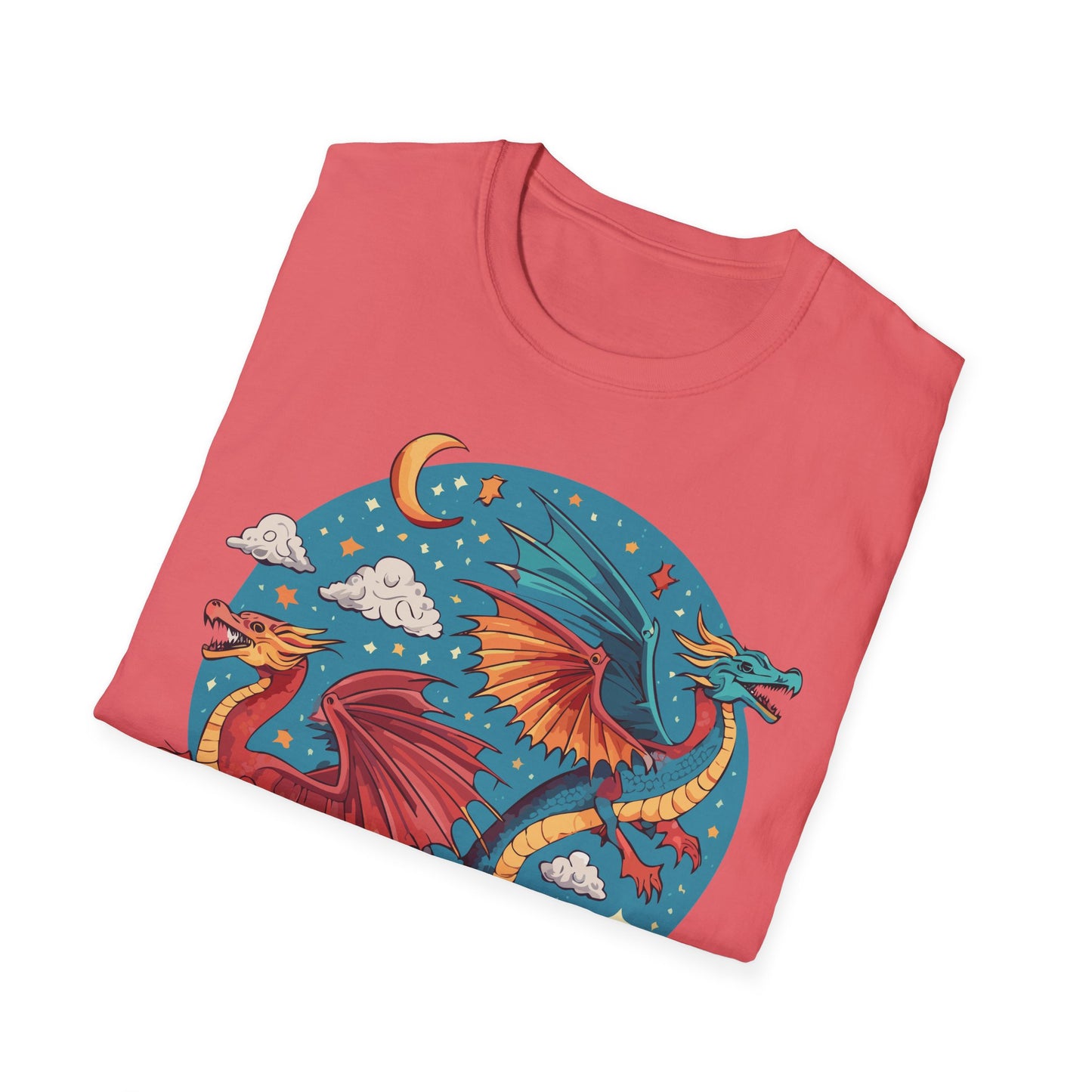 Dragon T Shirt, Dragon Shirt, Shirt with Animals, Animal Shirt