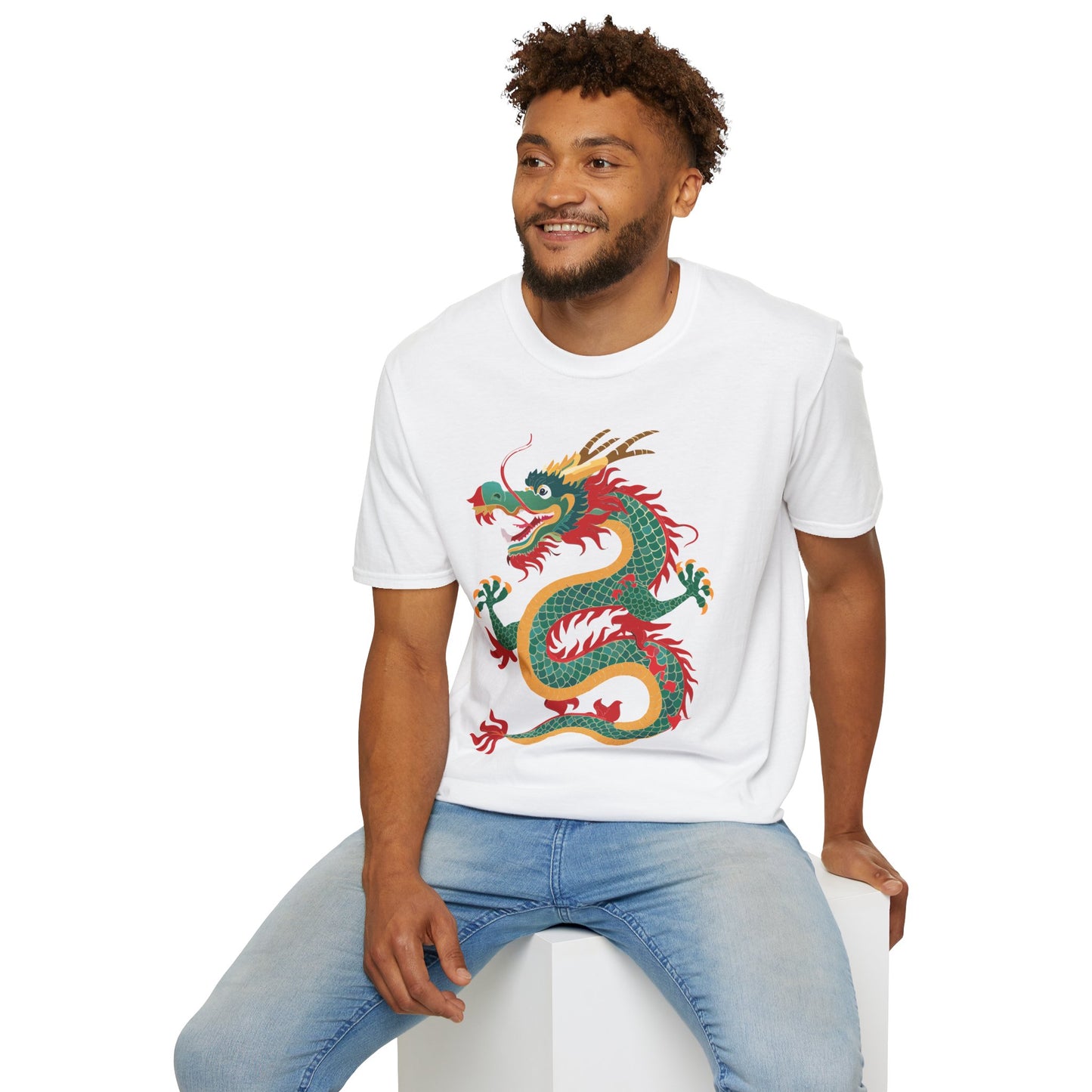 Dragon T Shirt, Dragon Shirt, Shirt with Animals, Animal Shirt