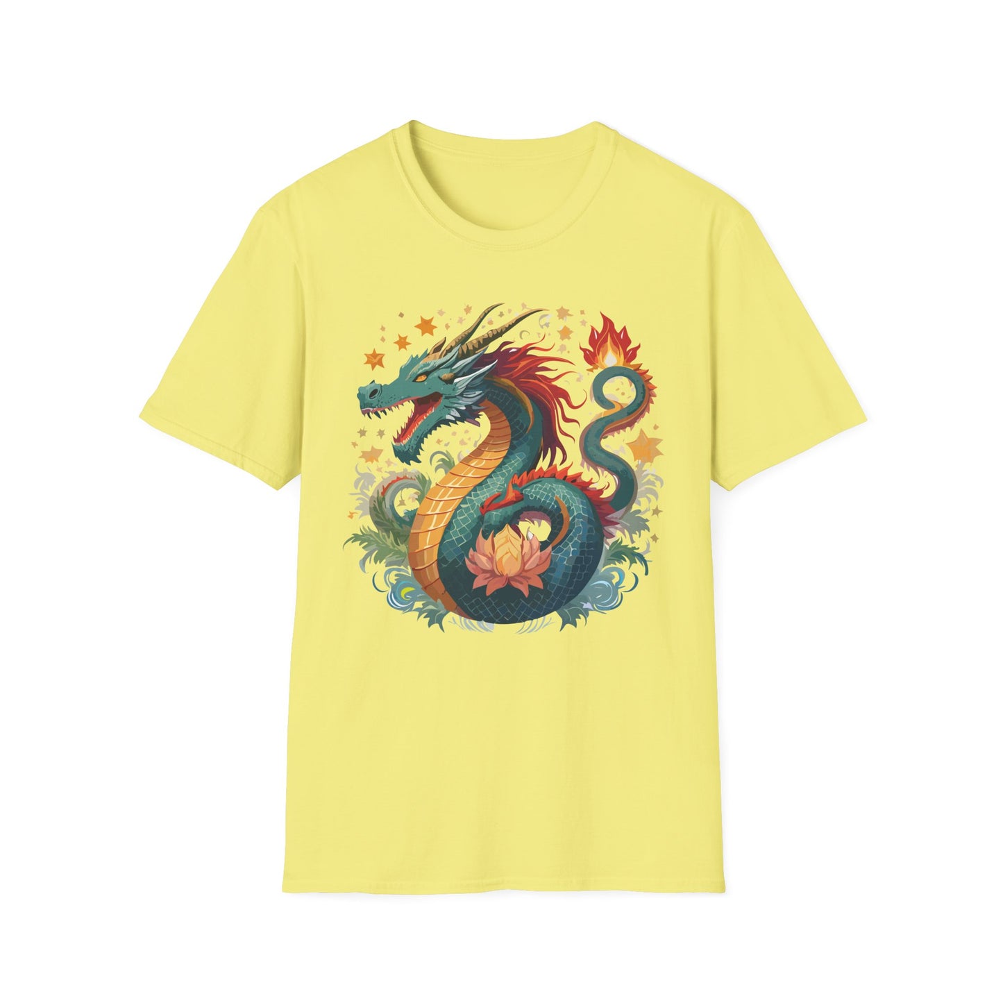 Dragon T Shirt, Dragon Shirt, Shirt with Animals, Animal Shirt