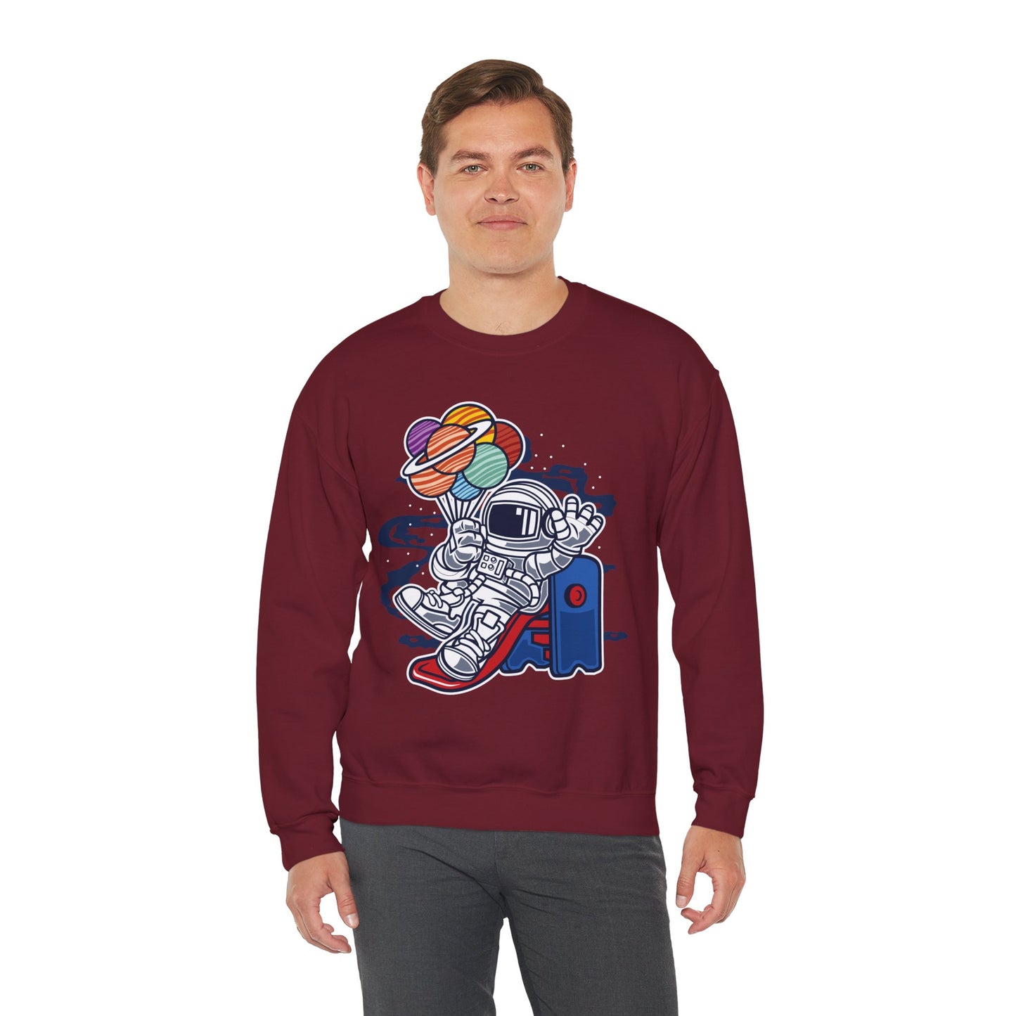 Space Shuttle Sweatshirt, Cosmic Sweatshirt, Astronaut Sweatshirt, Space Cosmic Sweatshirt