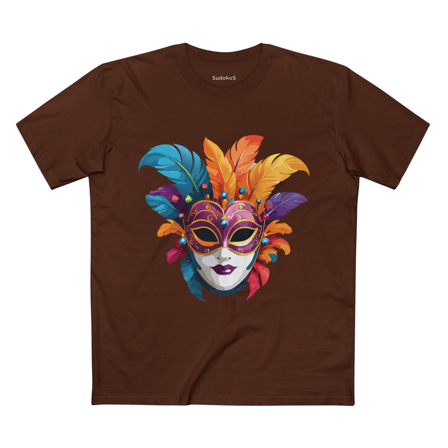 Mask Shirt, Shirt with Face - SudokuS