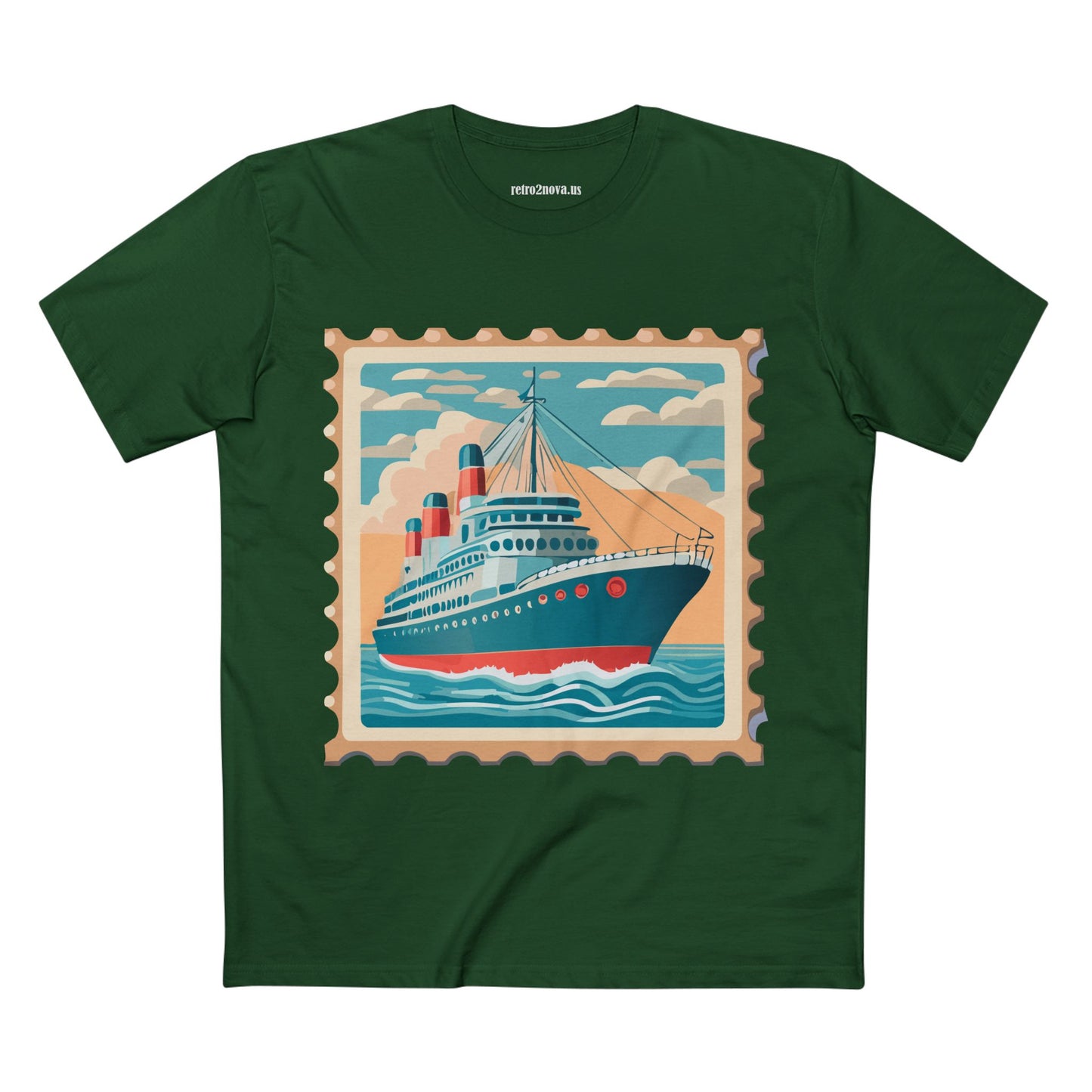 Stamp Shirt, Postage Stamp Shirt