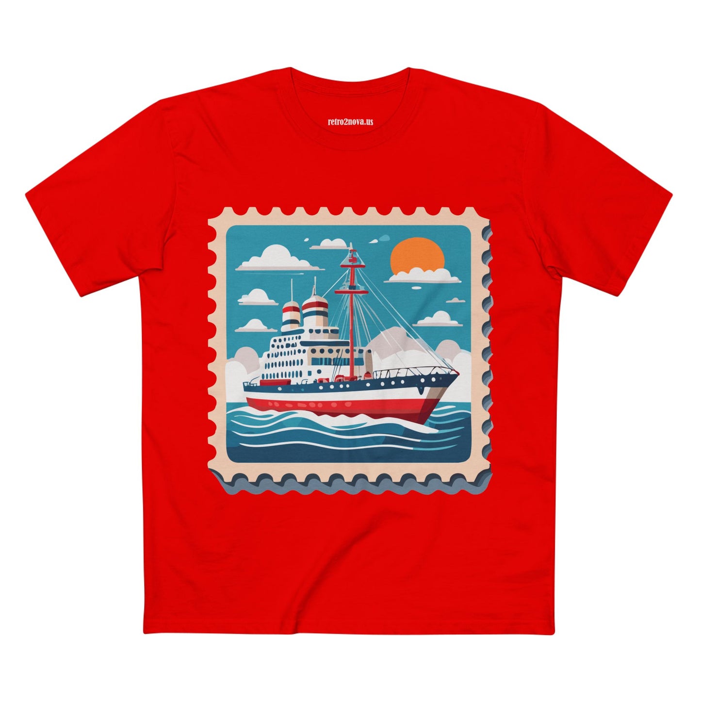 Stamp Shirt, Postage Stamp Shirt