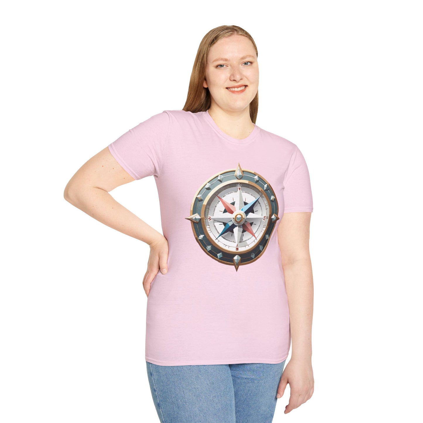 Compass T Shirt, Compass Shirt, Shirt with Compass, Navigator Shirt