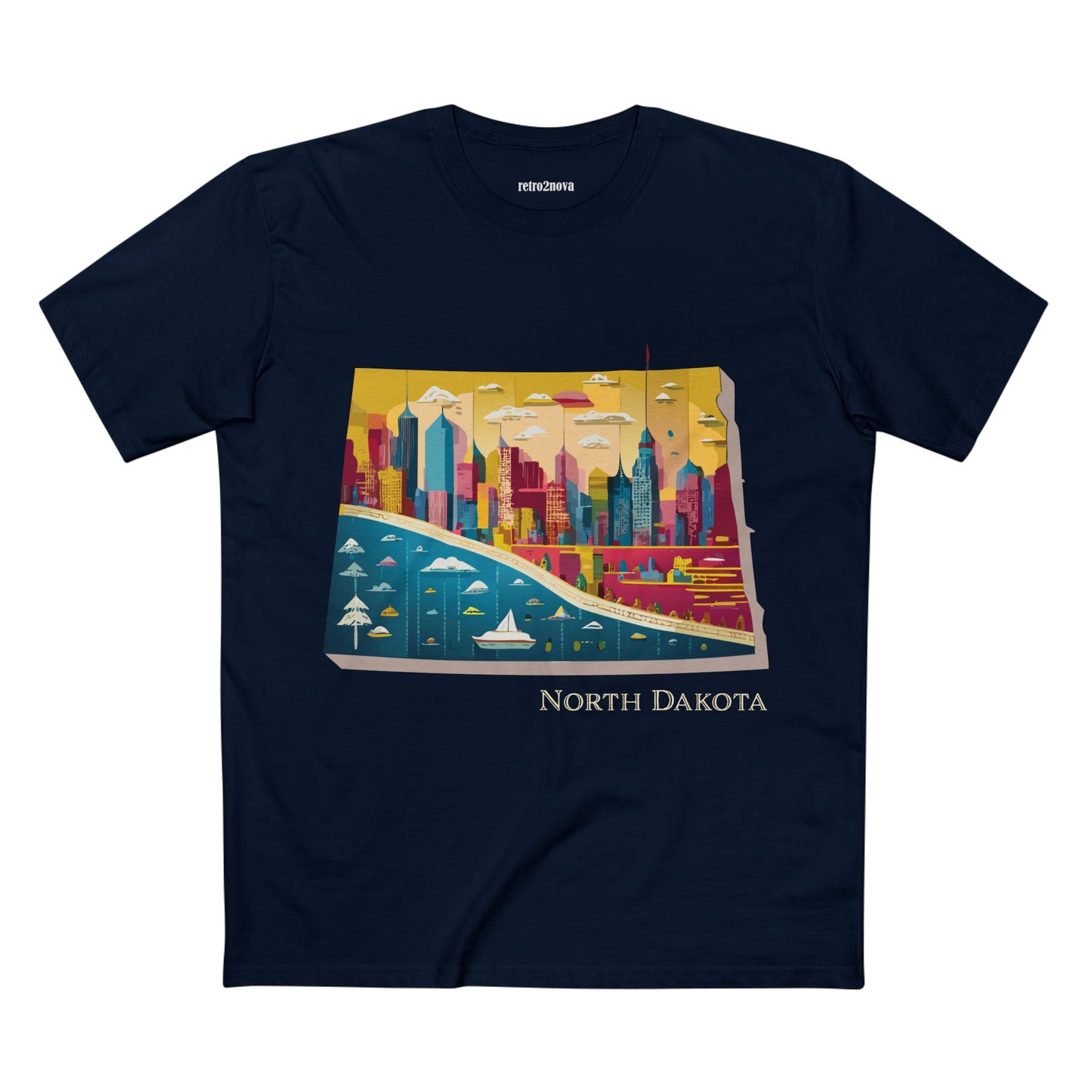 US State Shirts, North Dakota Shirt