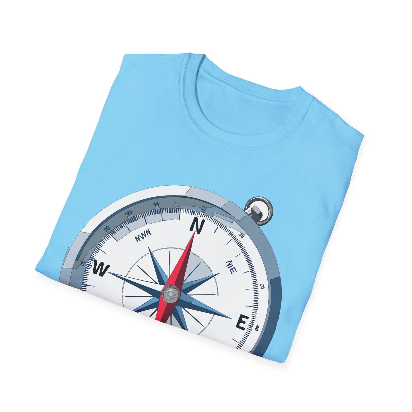 Compass T Shirt, Compass Shirt, Shirt with Compass, Navigator Shirt