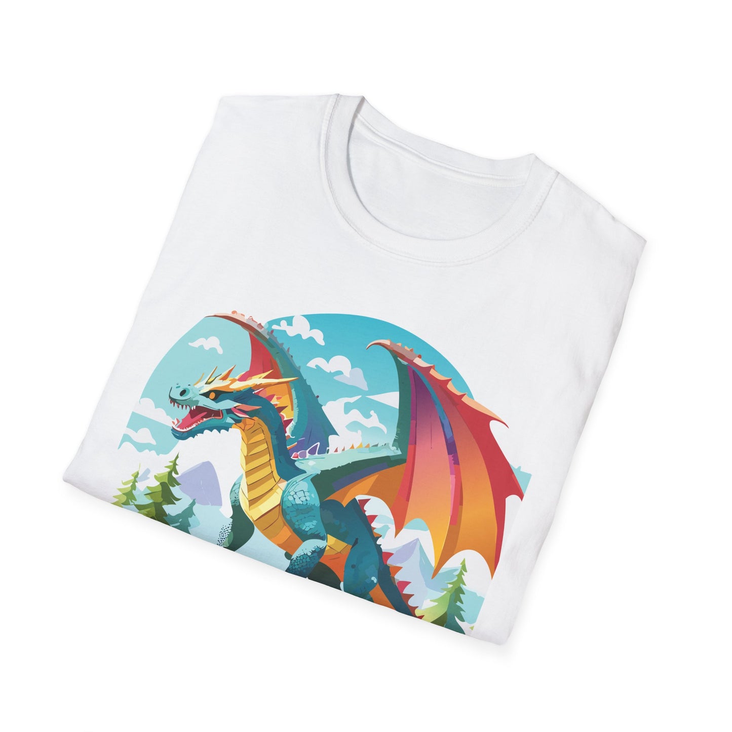 Dragon T Shirt, Dragon Shirt, Shirt with Animals, Animal Shirt