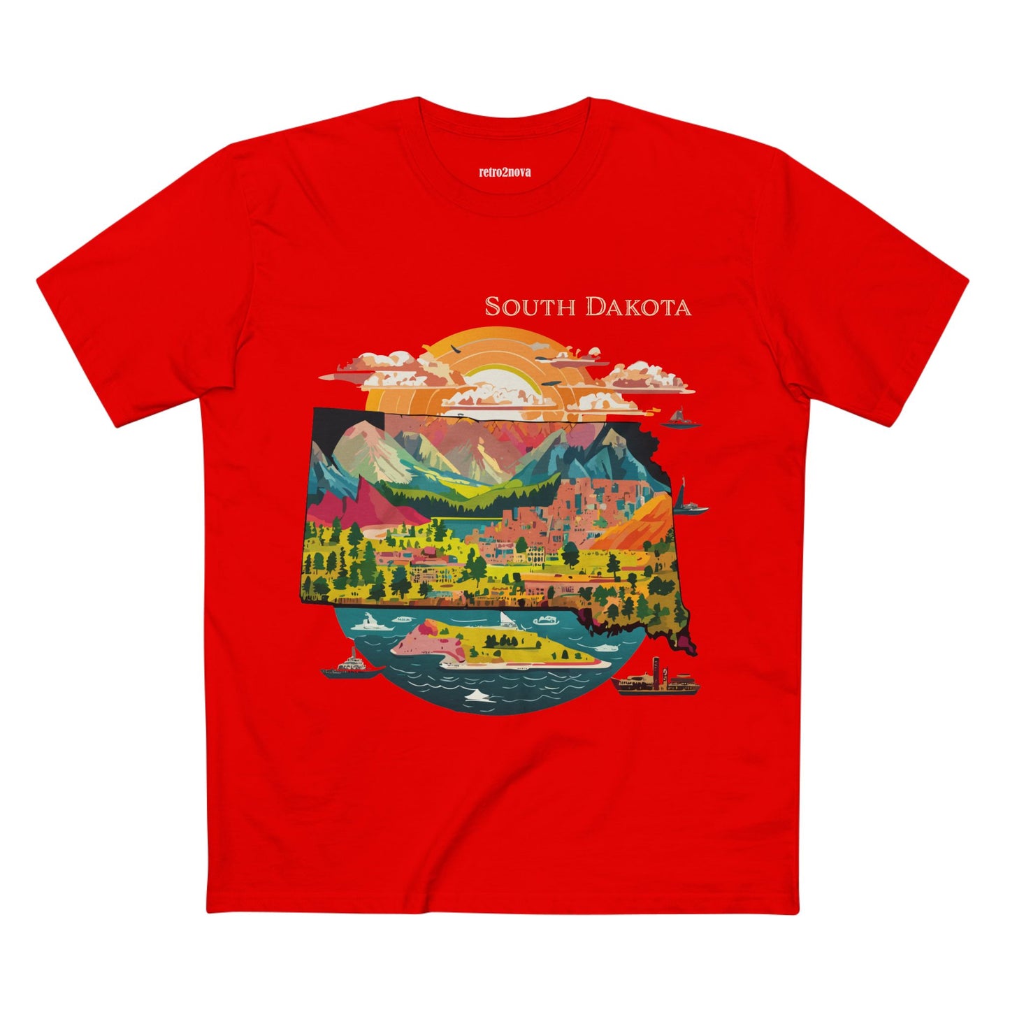 US State Shirts, South Dakota Shirt