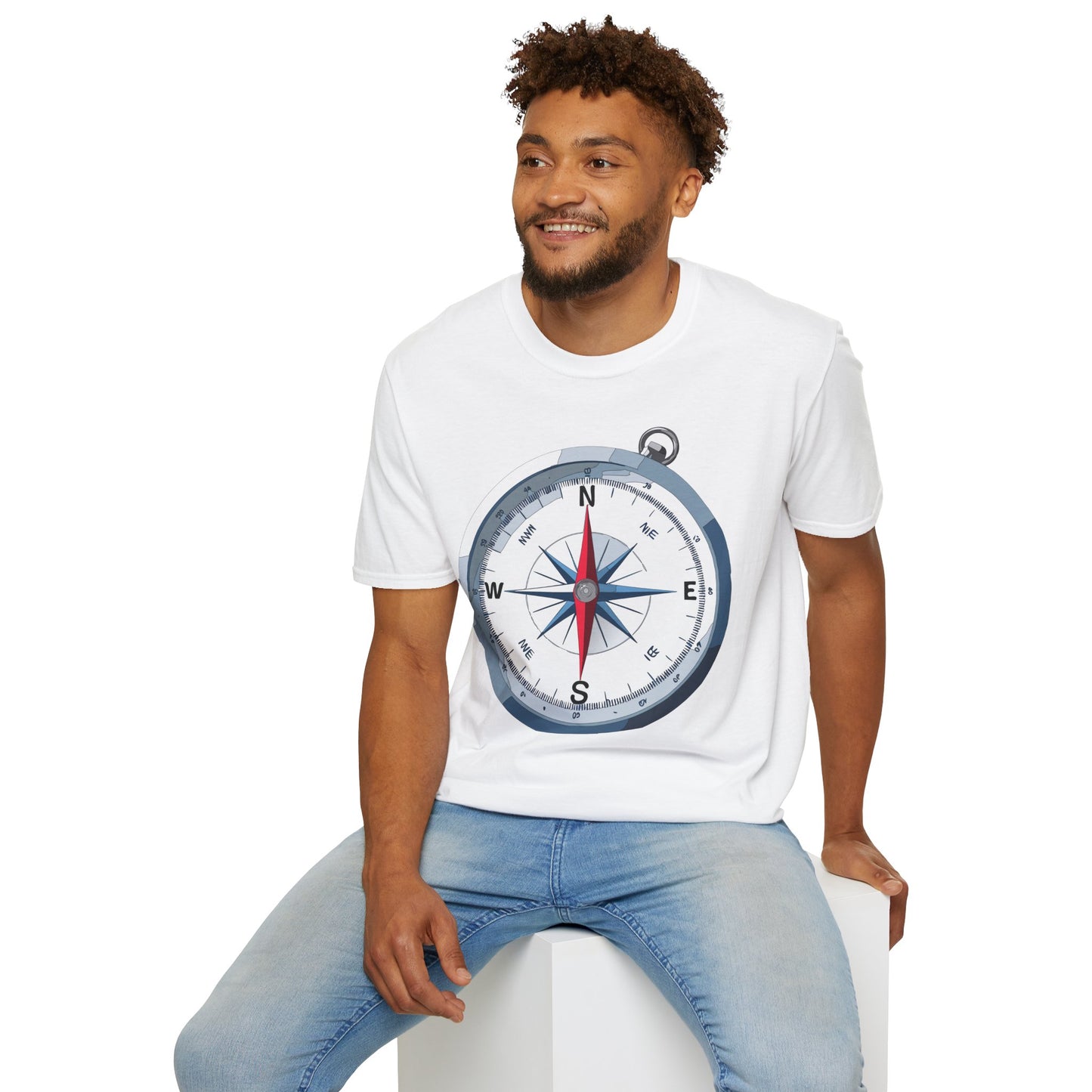 Compass T Shirt, Compass Shirt, Shirt with Compass, Navigator Shirt