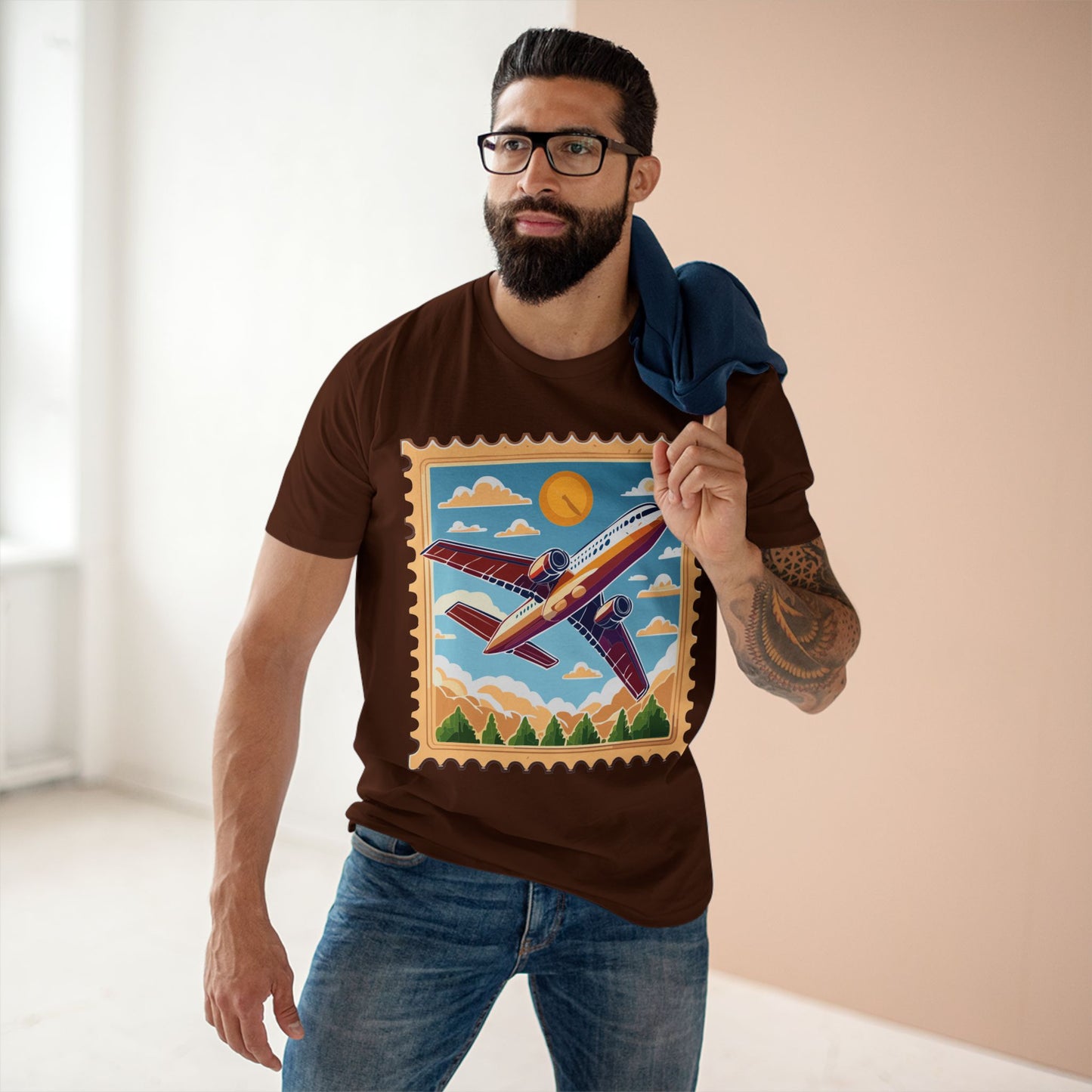Stamp Shirt, Postage Stamp Shirt