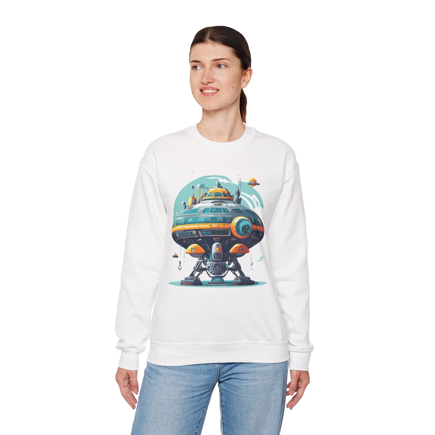 Space Shuttle Sweatshirt, Cosmic Sweatshirt, Astronaut Sweatshirt, Space Cosmic Sweatshirt