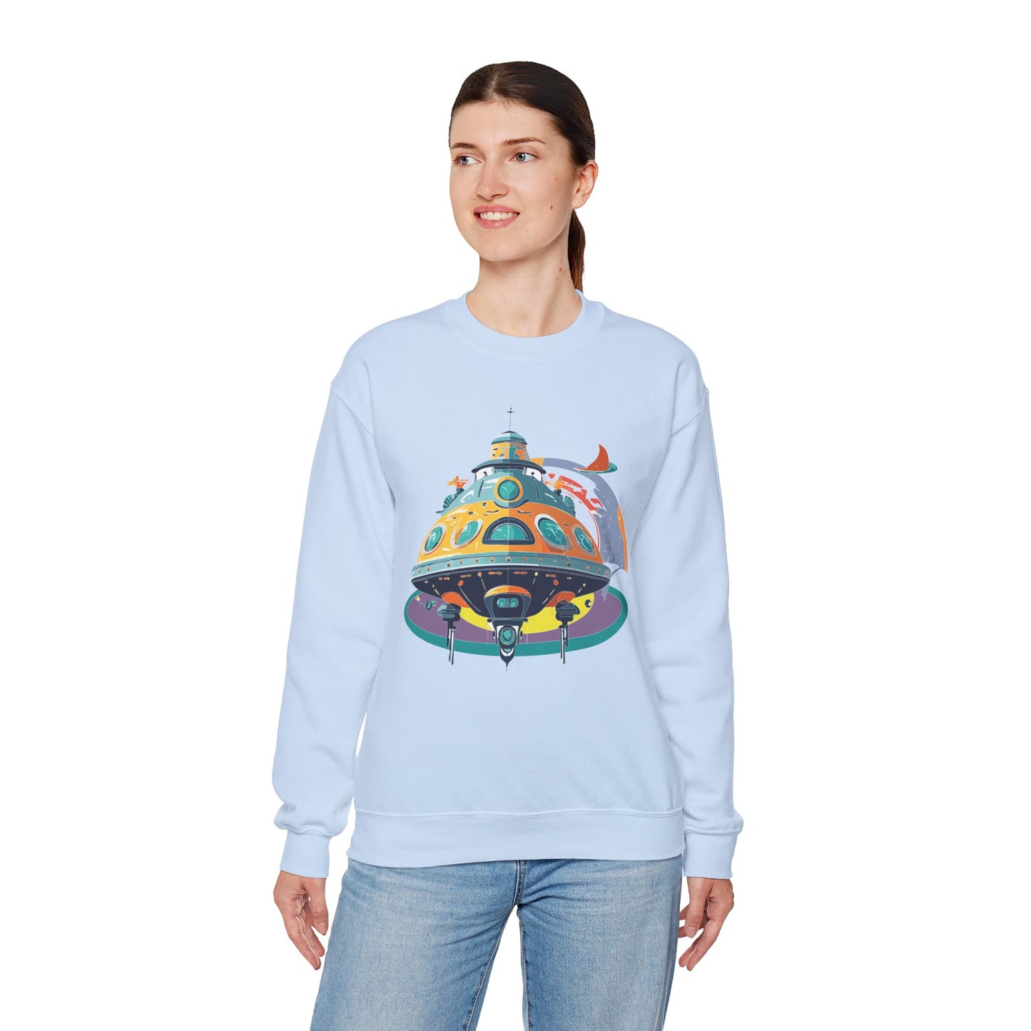 Space Shuttle Sweatshirt, Cosmic Sweatshirt, Astronaut Sweatshirt, Space Cosmic Sweatshirt