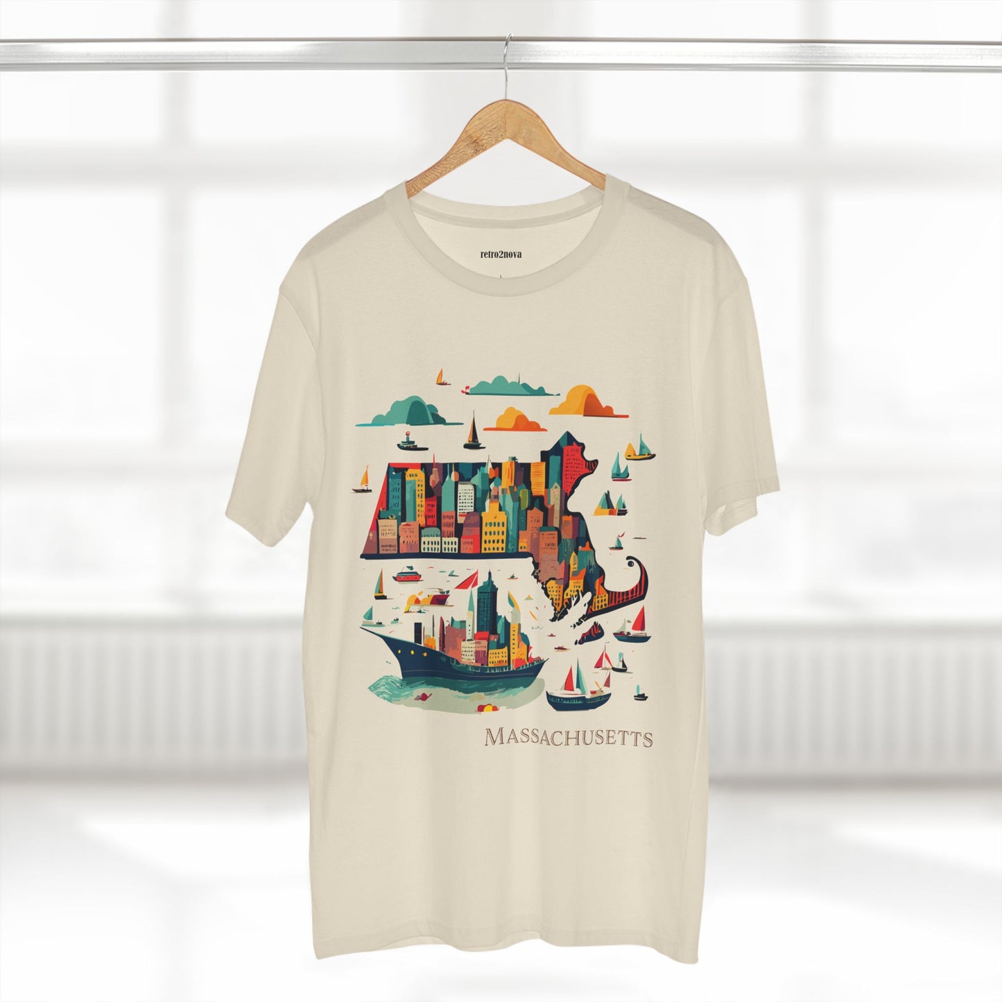 US State Shirts, Massachusetts Shirt