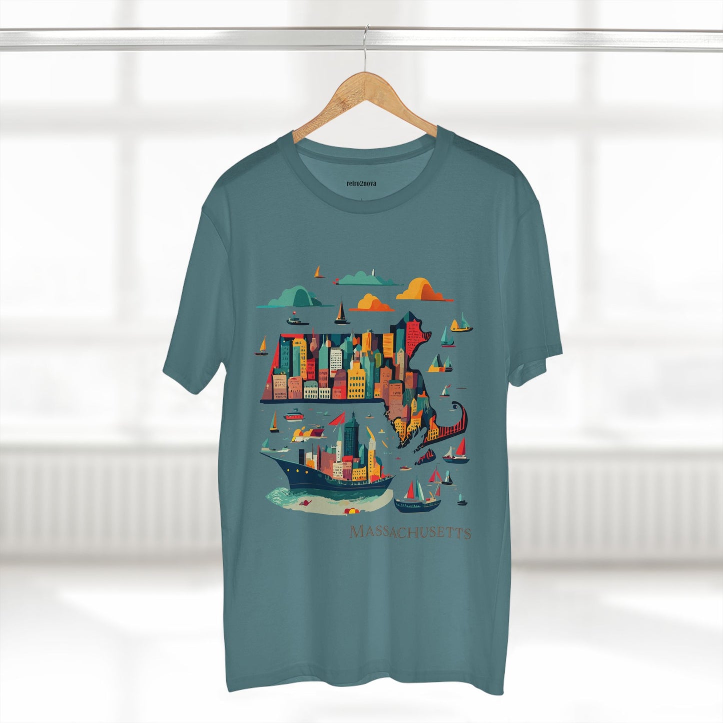 US State Shirts, Massachusetts Shirt