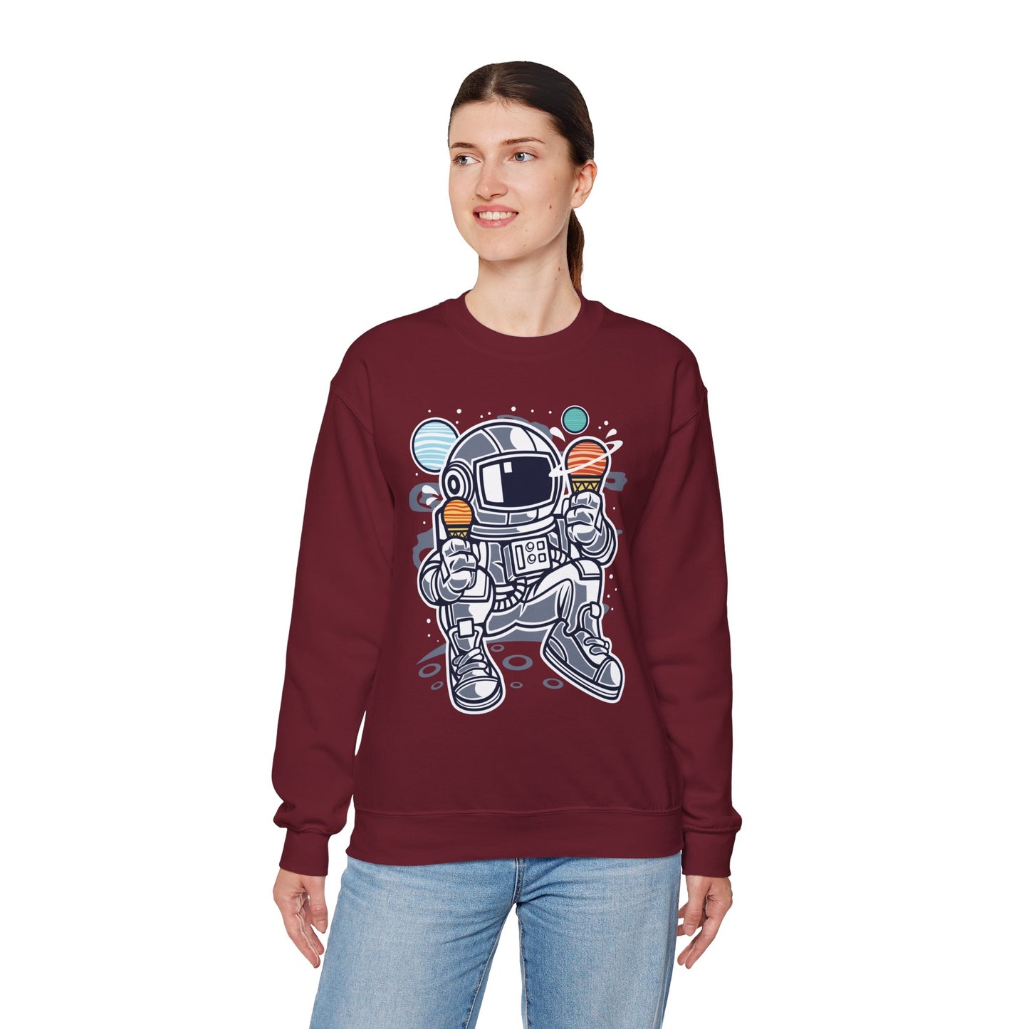 Space Shuttle Sweatshirt, Cosmic Sweatshirt, Astronaut Sweatshirt, Space Cosmic Sweatshirt