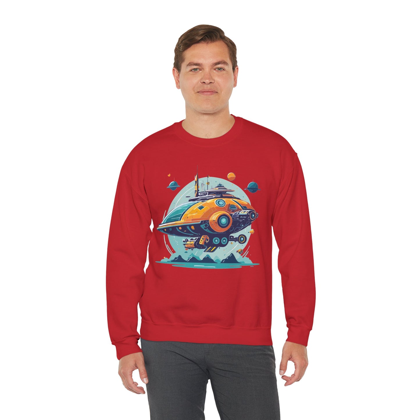 Space Shuttle Sweatshirt, Cosmic Sweatshirt, Astronaut Sweatshirt, Space Cosmic Sweatshirt